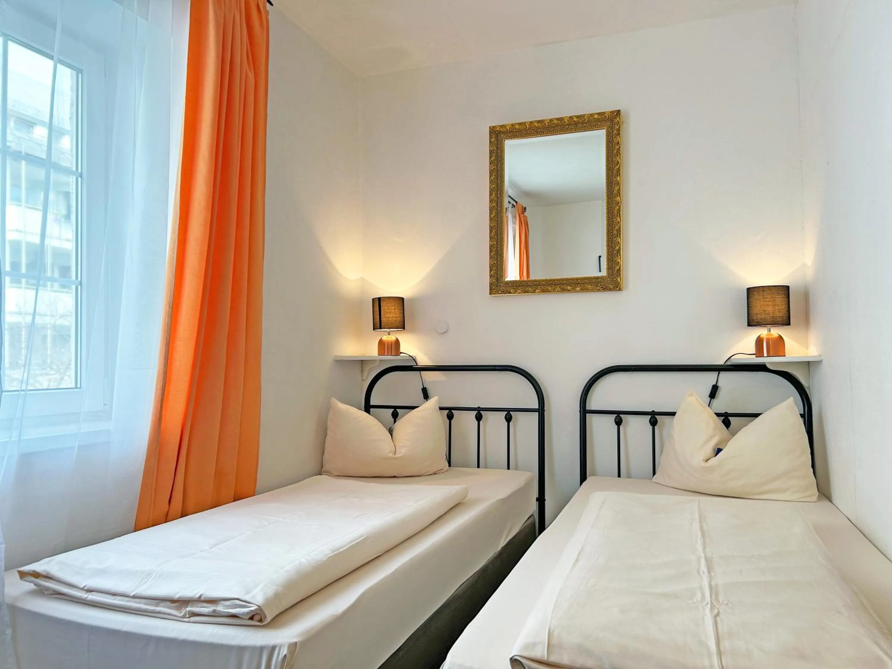 Bed in Hotel Mariahilf München