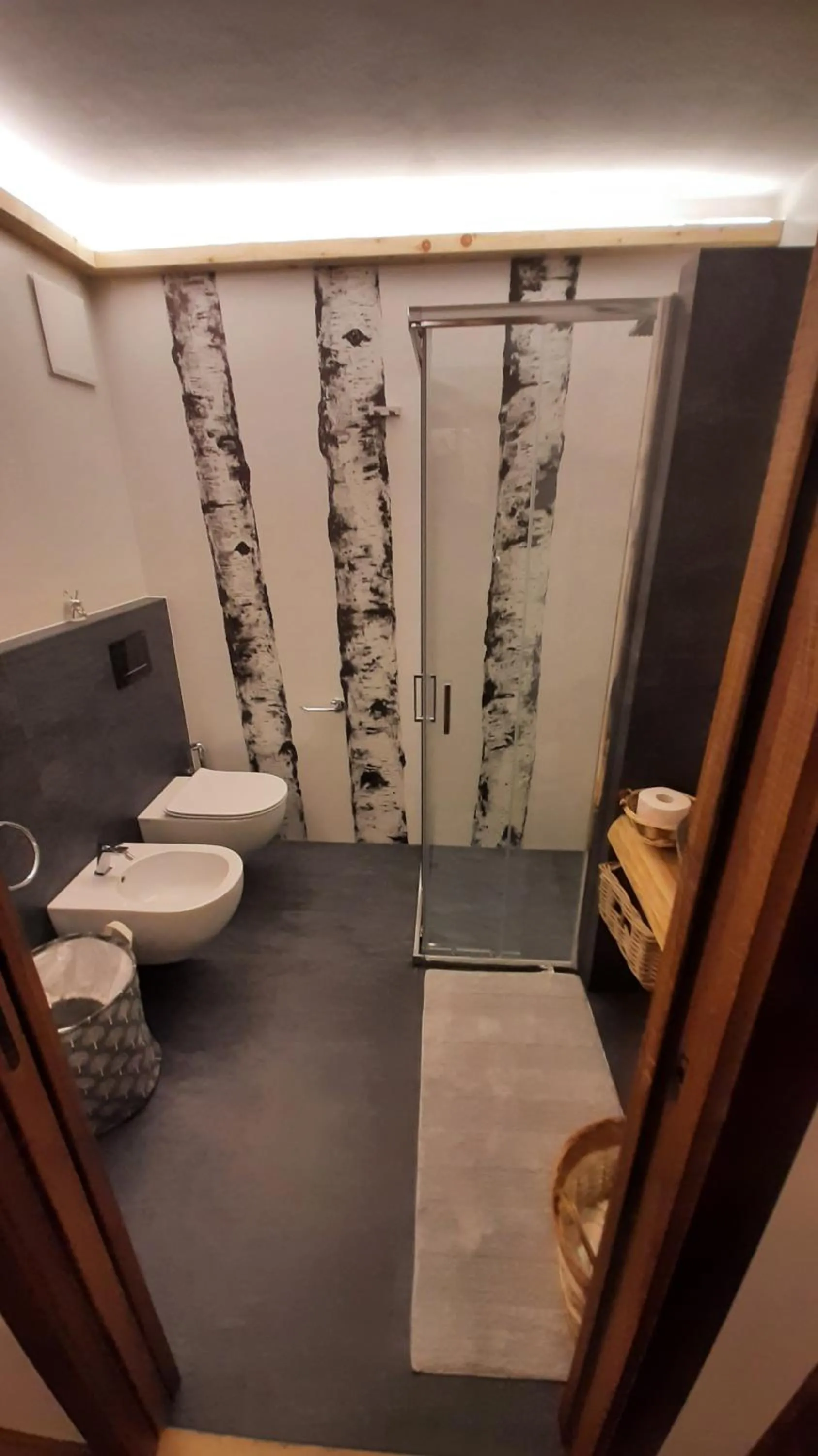 Bathroom in Appartamento Cirmolo