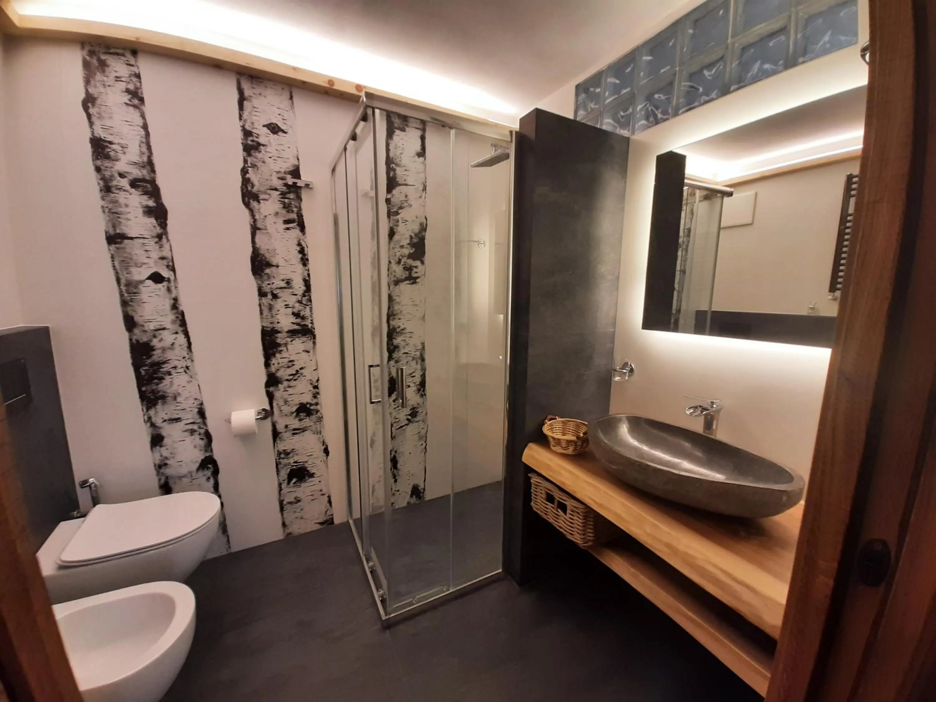 Bathroom in Appartamento Cirmolo