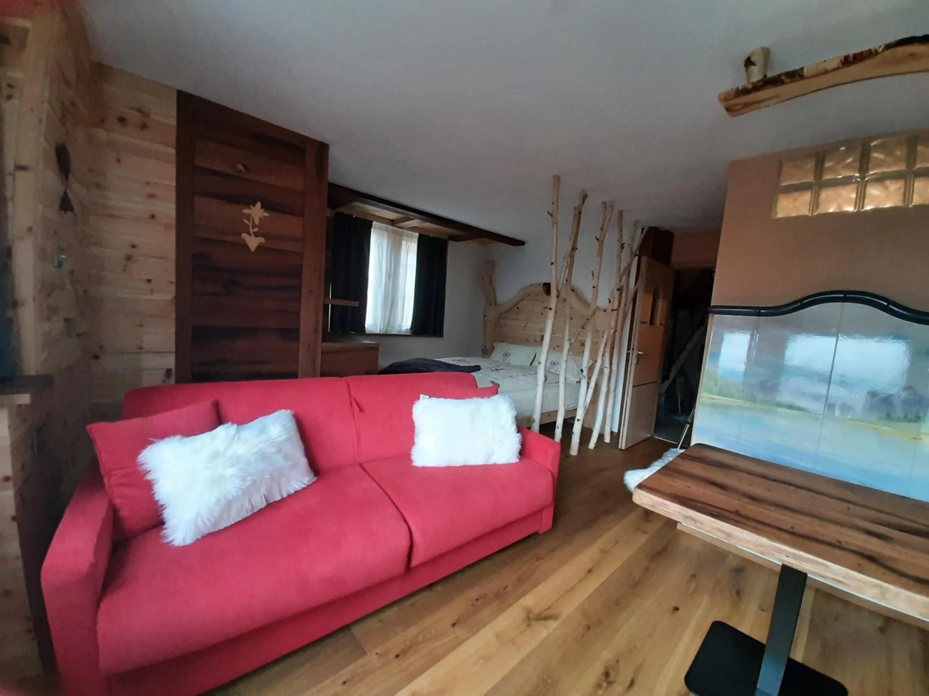Living room in Appartamento Cirmolo