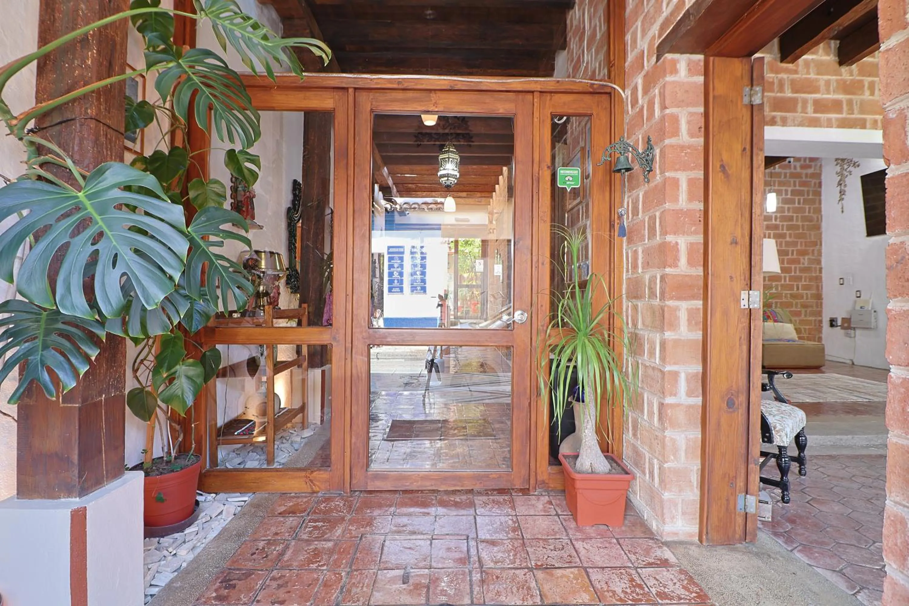 Property building in Hotel El Zaguán Histórico