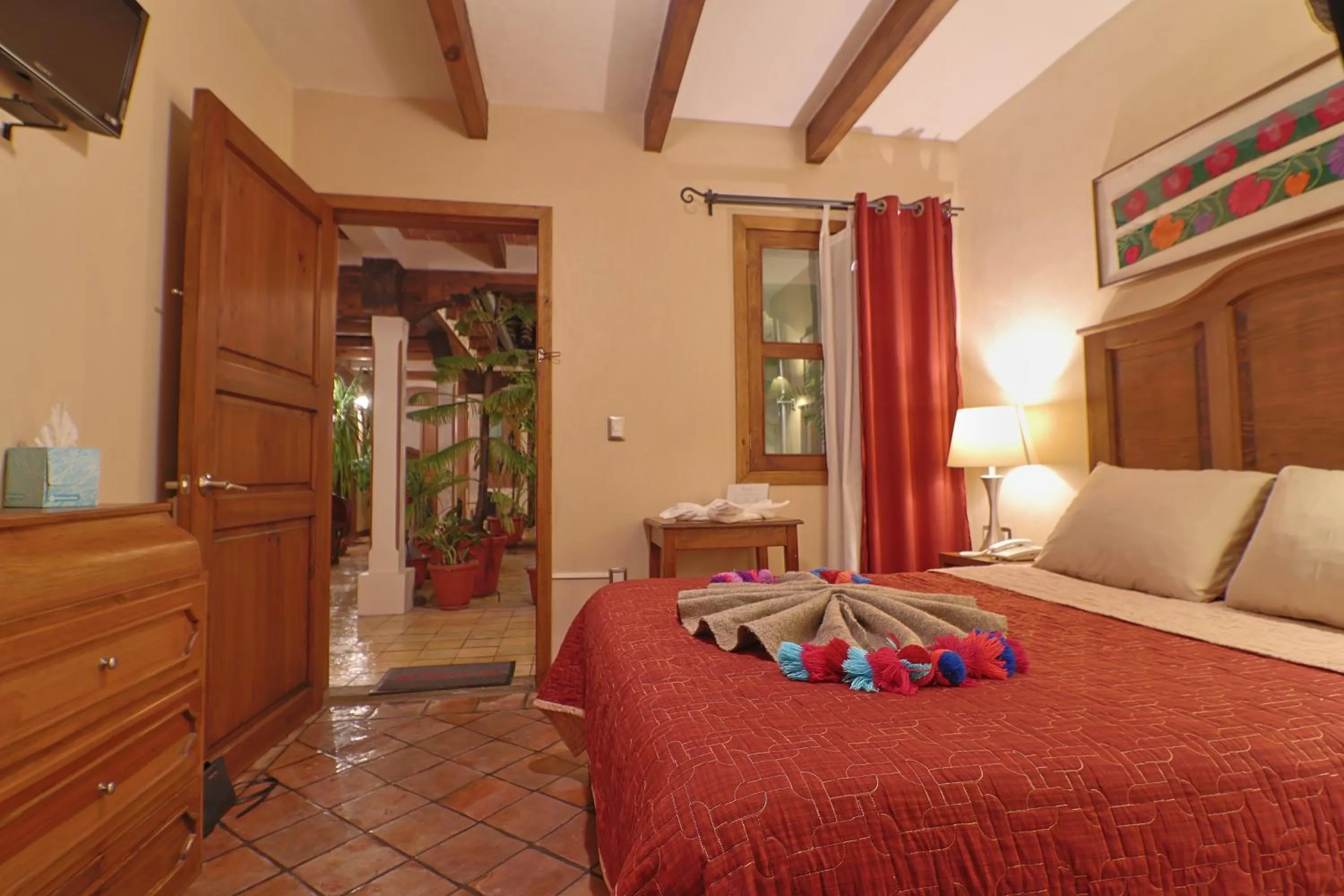 TV and multimedia, Bed in Hotel El Zaguán Histórico