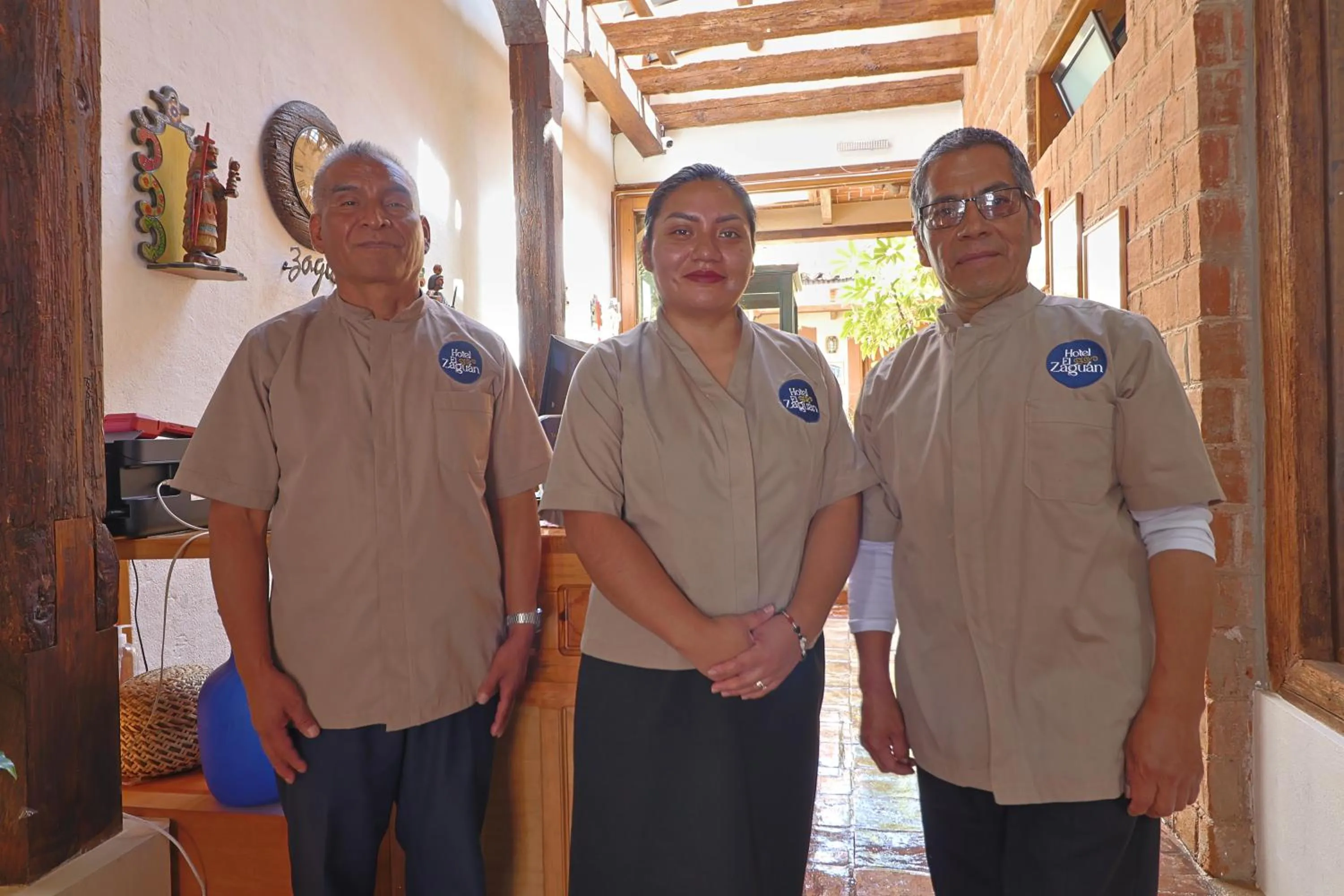Staff in Hotel El Zaguán Histórico