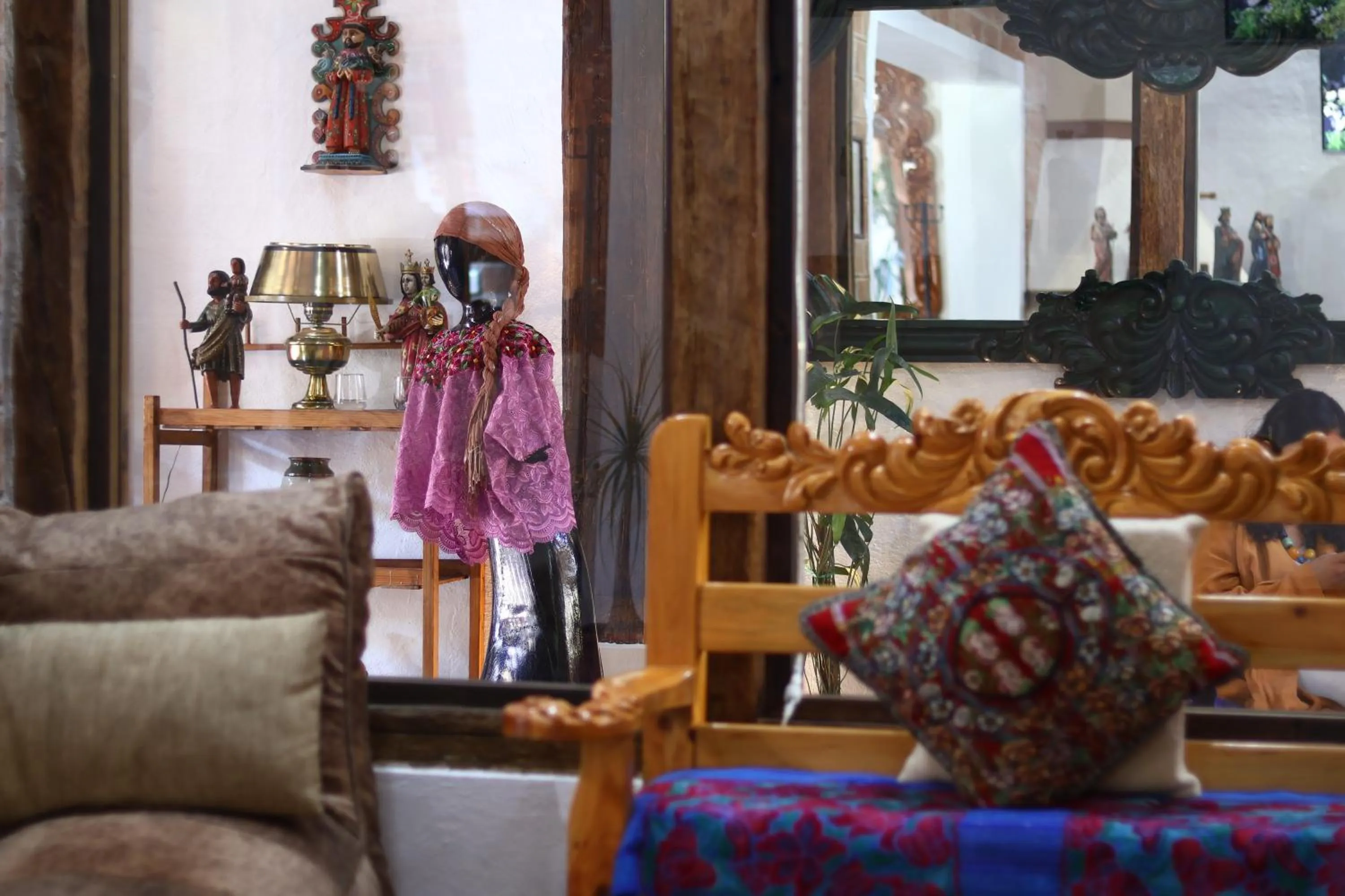 Decorative detail in Hotel El Zaguán Histórico