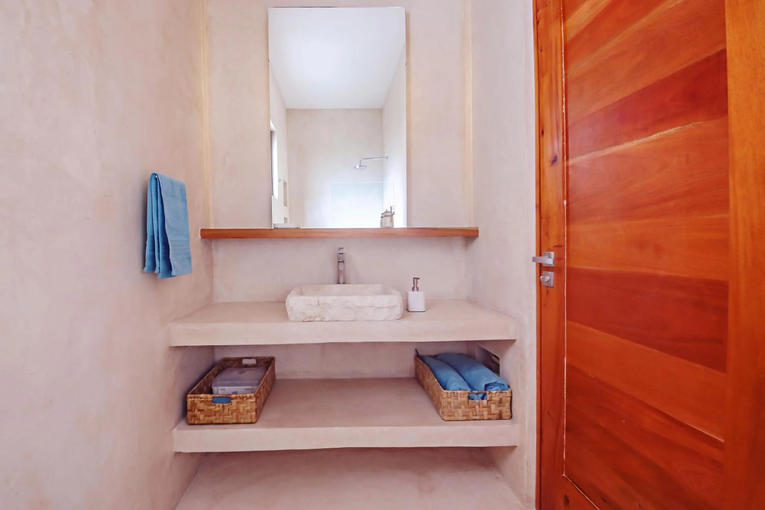 Bathroom in Casa Astral Eco Luxury Holbox Island - Sunset and Ocean View with Rooftop Pool