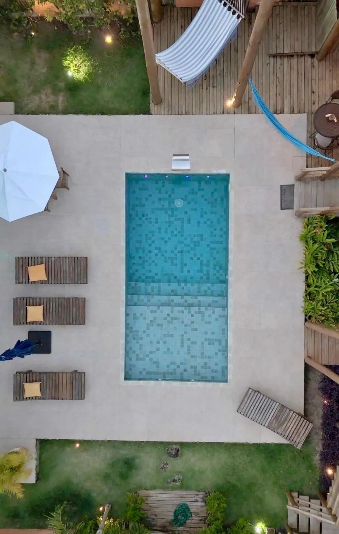 Pool view in Pousada Vila dos Corais - Taipu de Fora