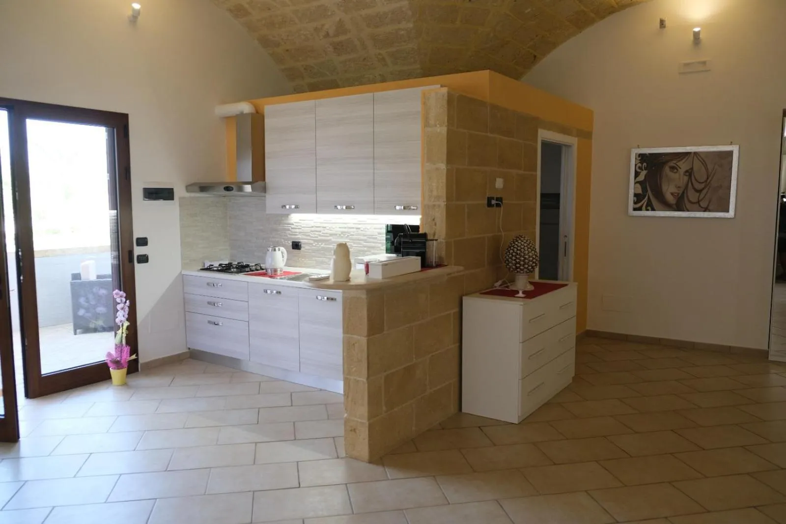 Kitchen or kitchenette in DIMORA SPACCAMONTI