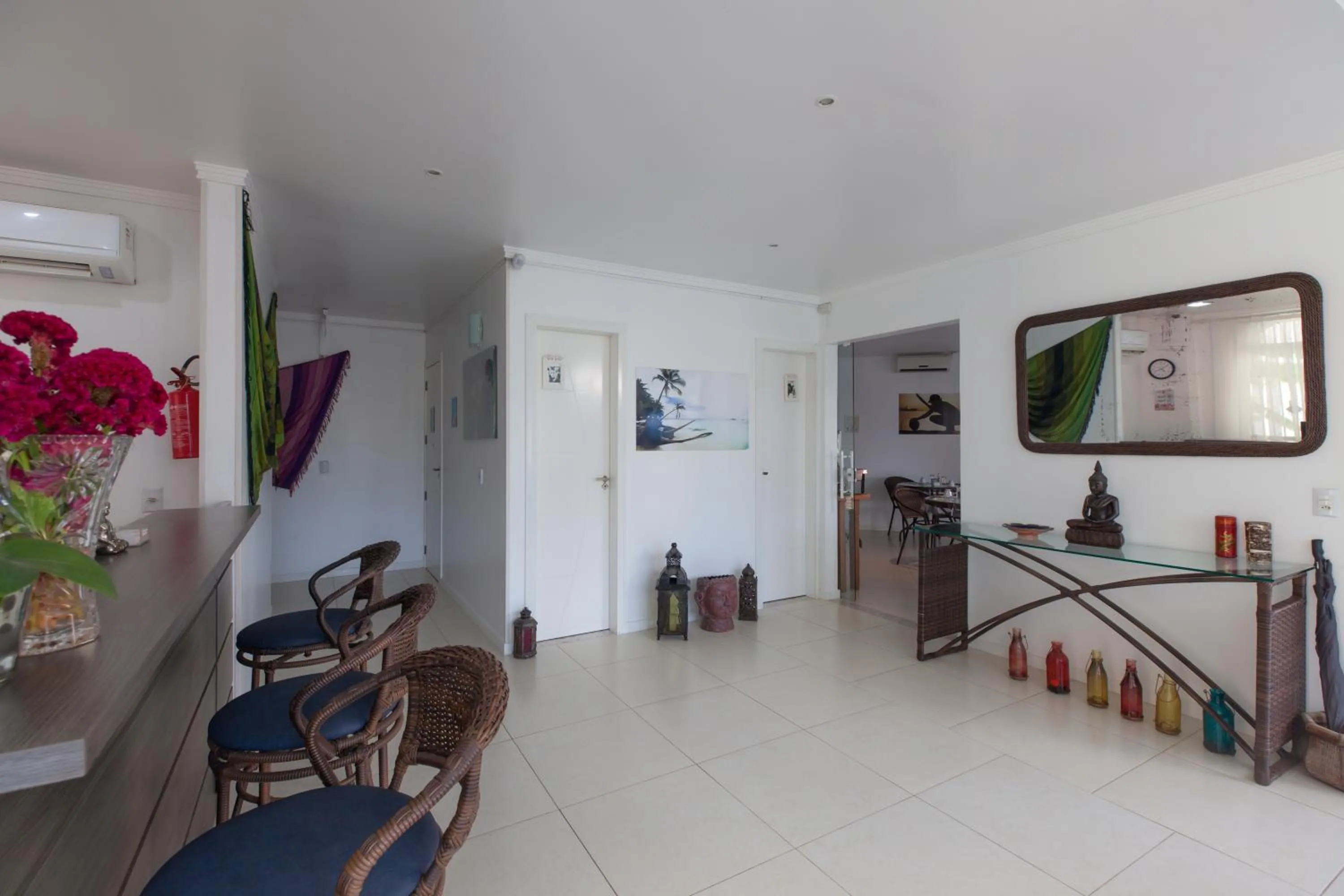 Lobby or reception in Pousada Oásis de Mariscal