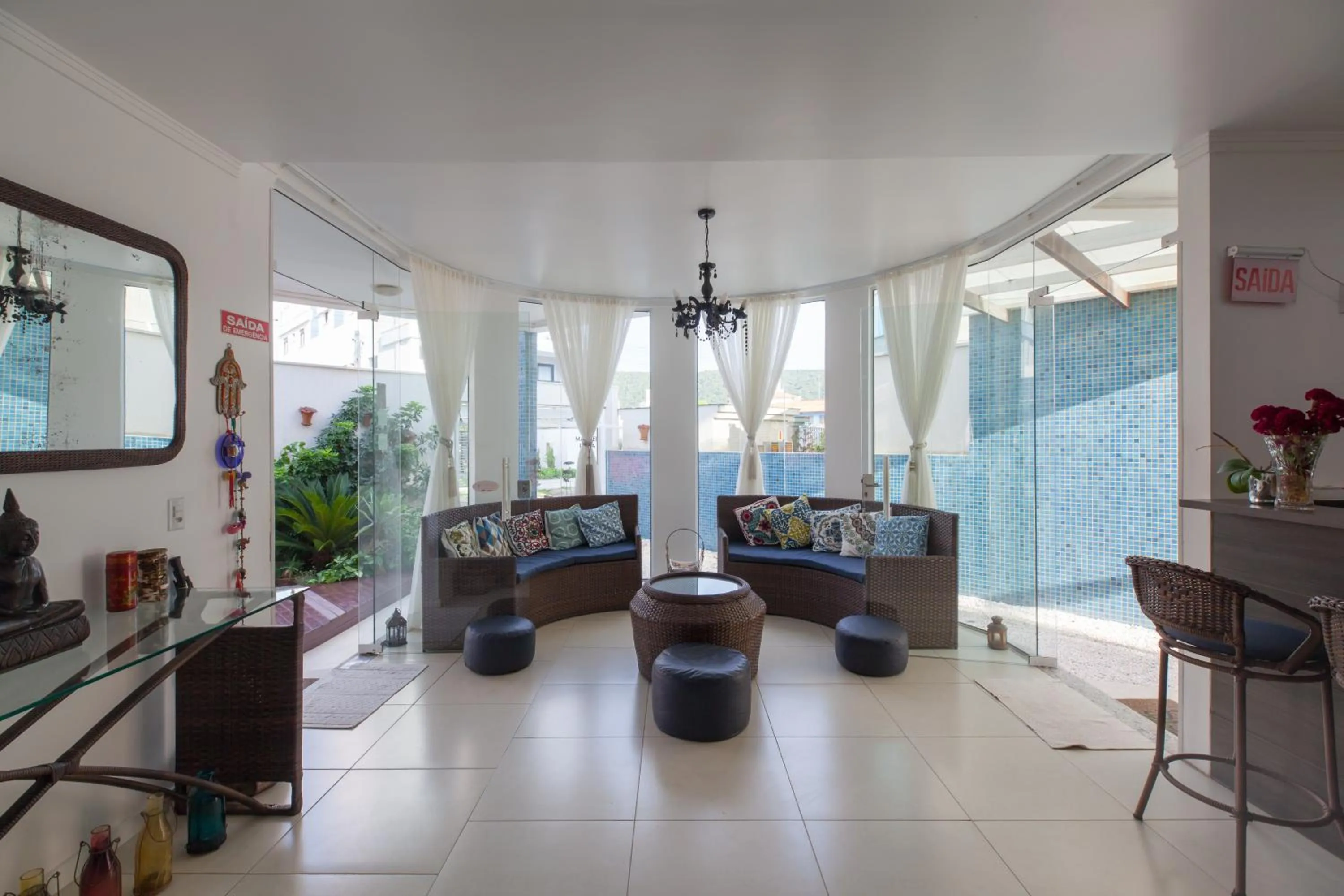 Lobby or reception in Pousada Oásis de Mariscal