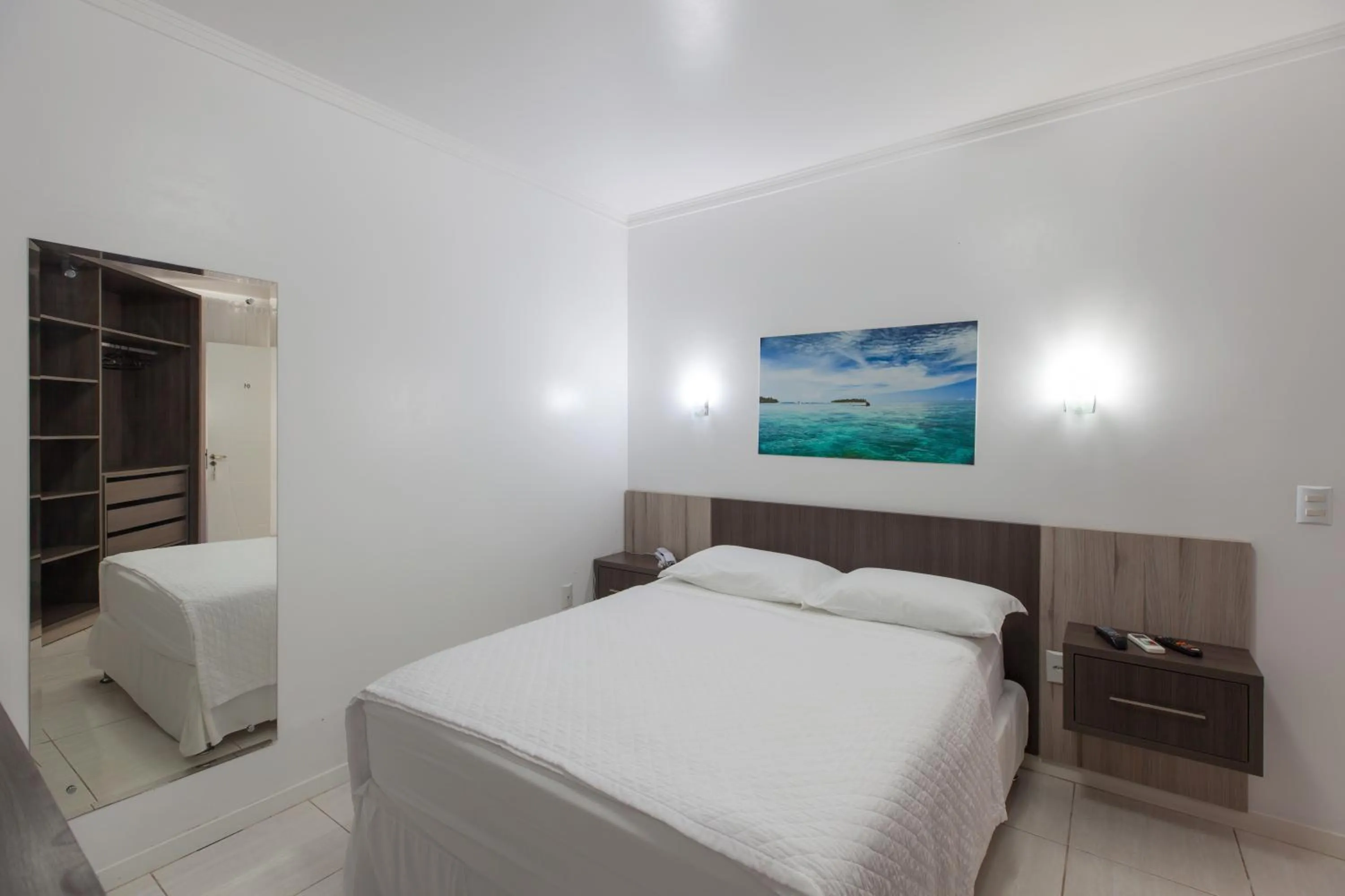 Photo of the whole room, Bed in Pousada Oásis de Mariscal