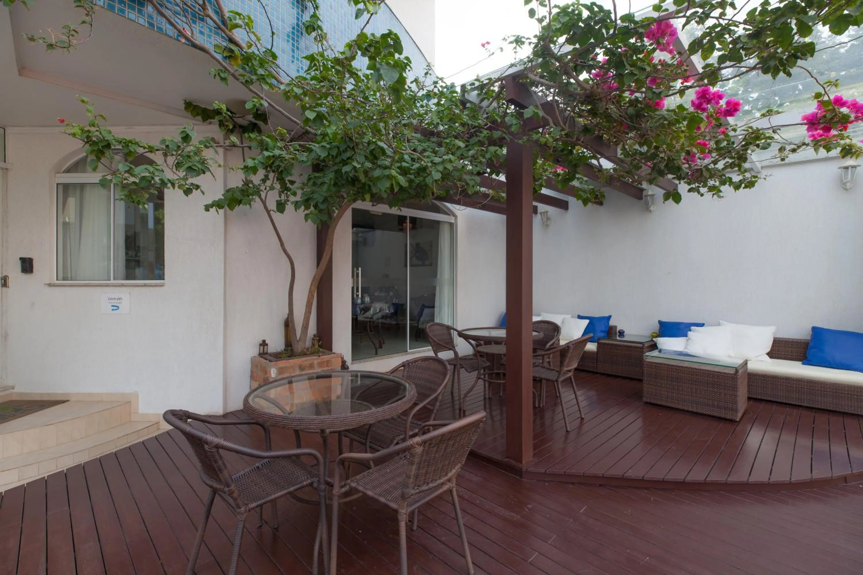 Seating area in Pousada Oásis de Mariscal