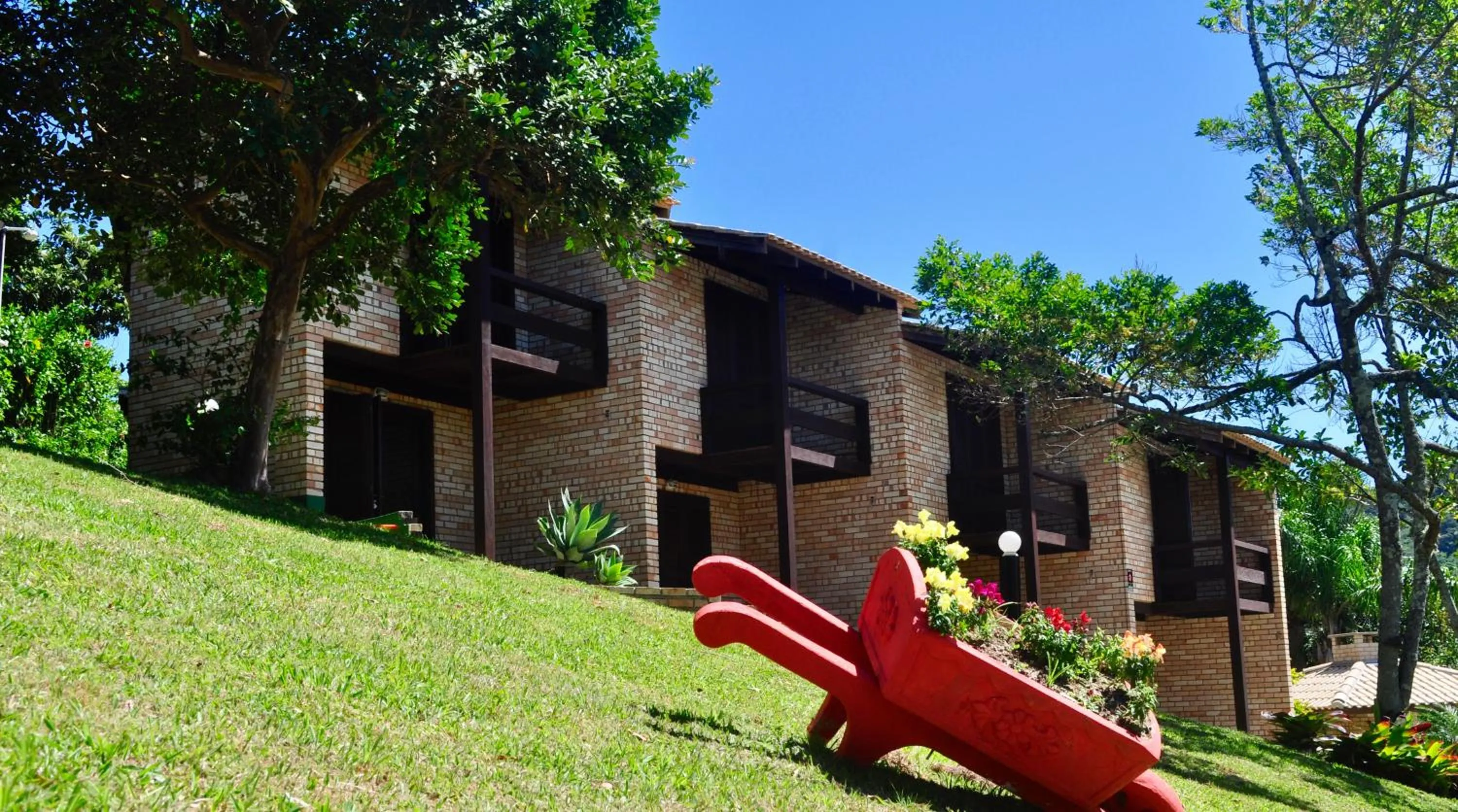 Garden in Pousada Albacora