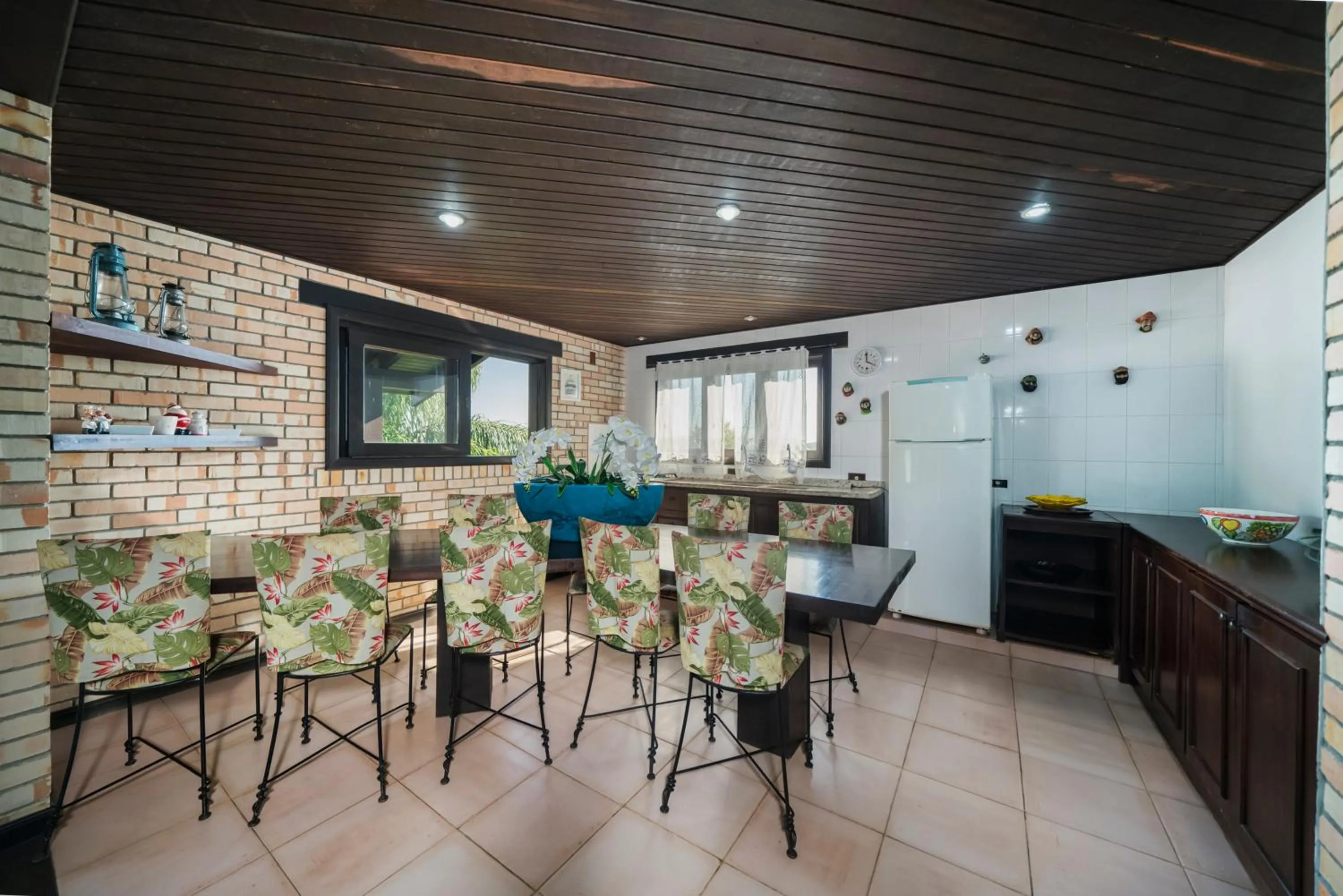 Dining area in Pousada Albacora
