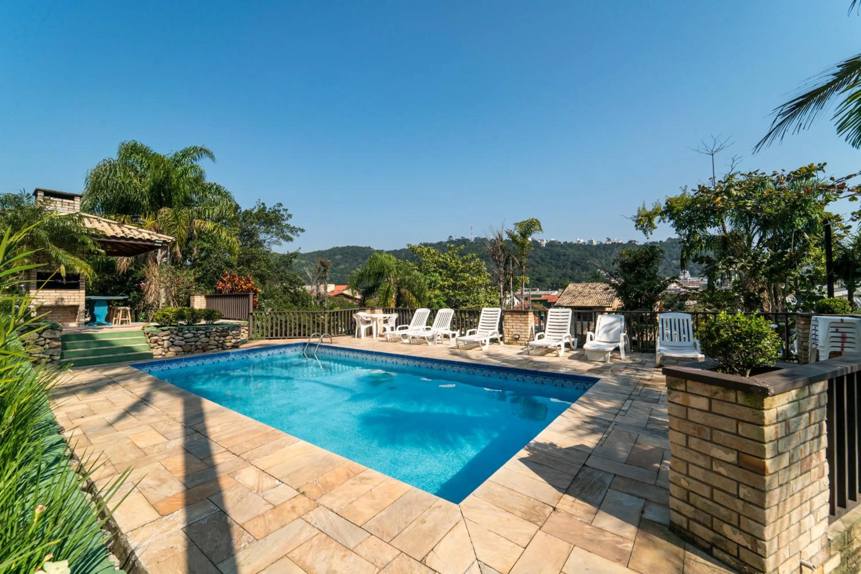 Mountain view in Pousada Albacora