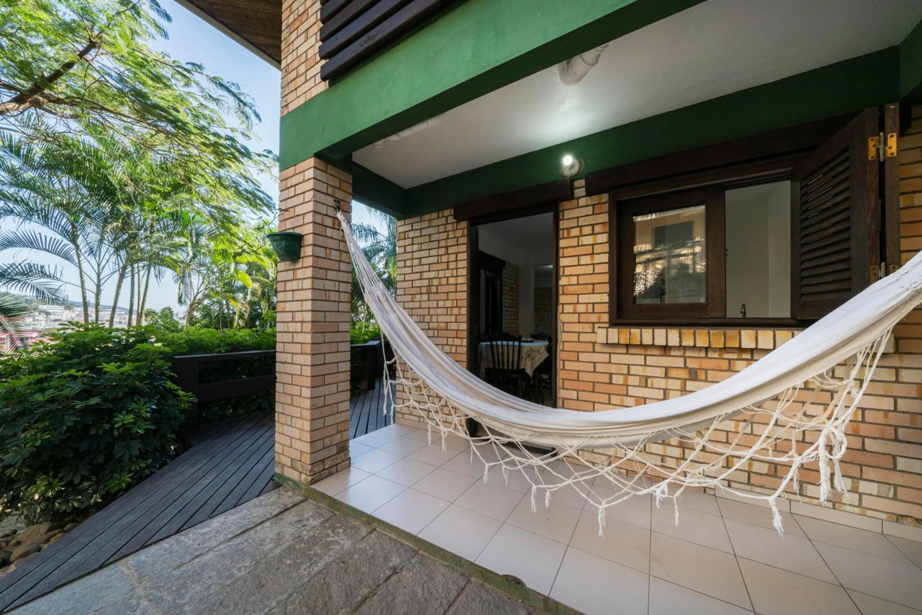 Patio in Pousada Albacora