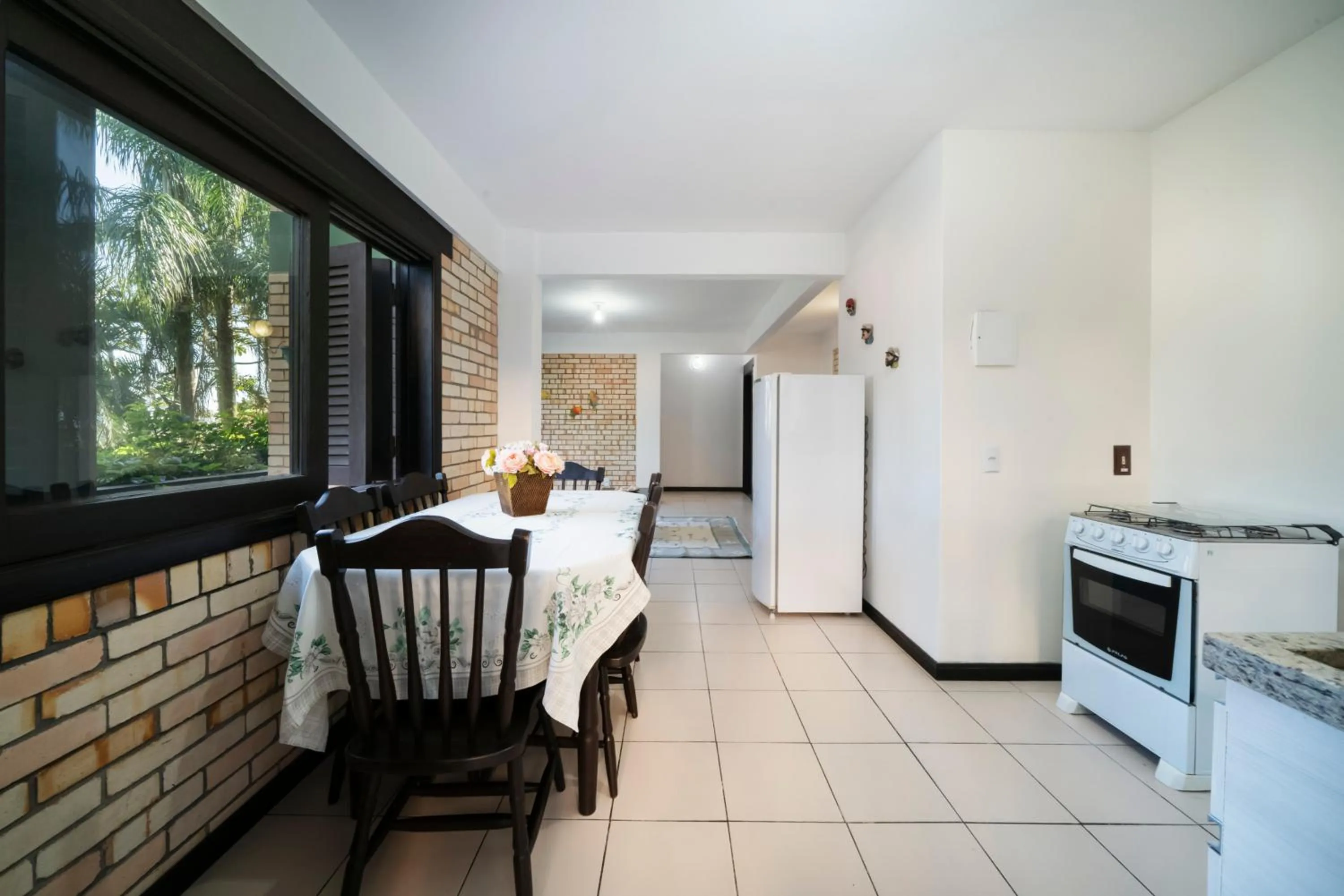 Dining area in Pousada Albacora