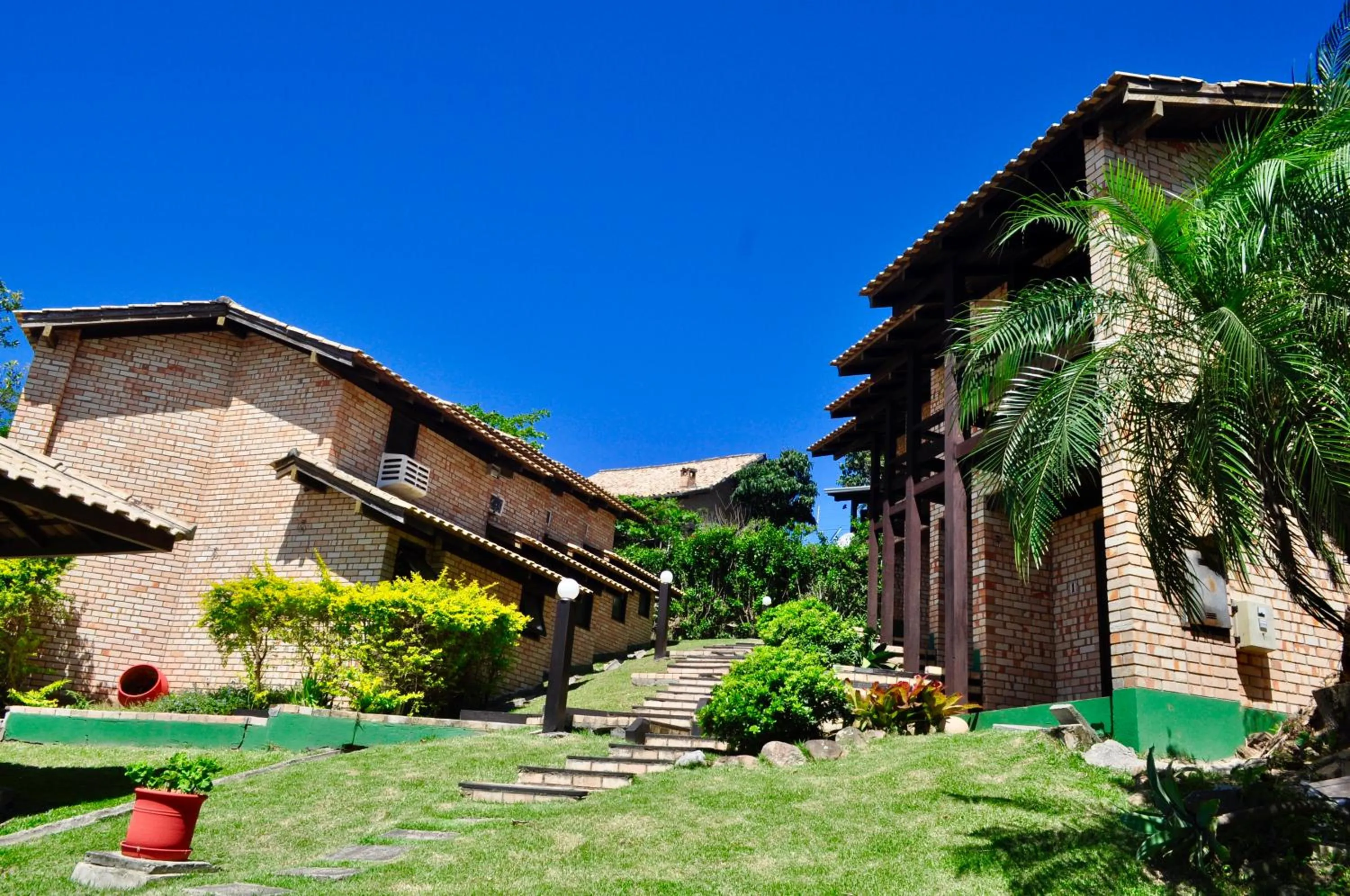 Garden in Pousada Albacora