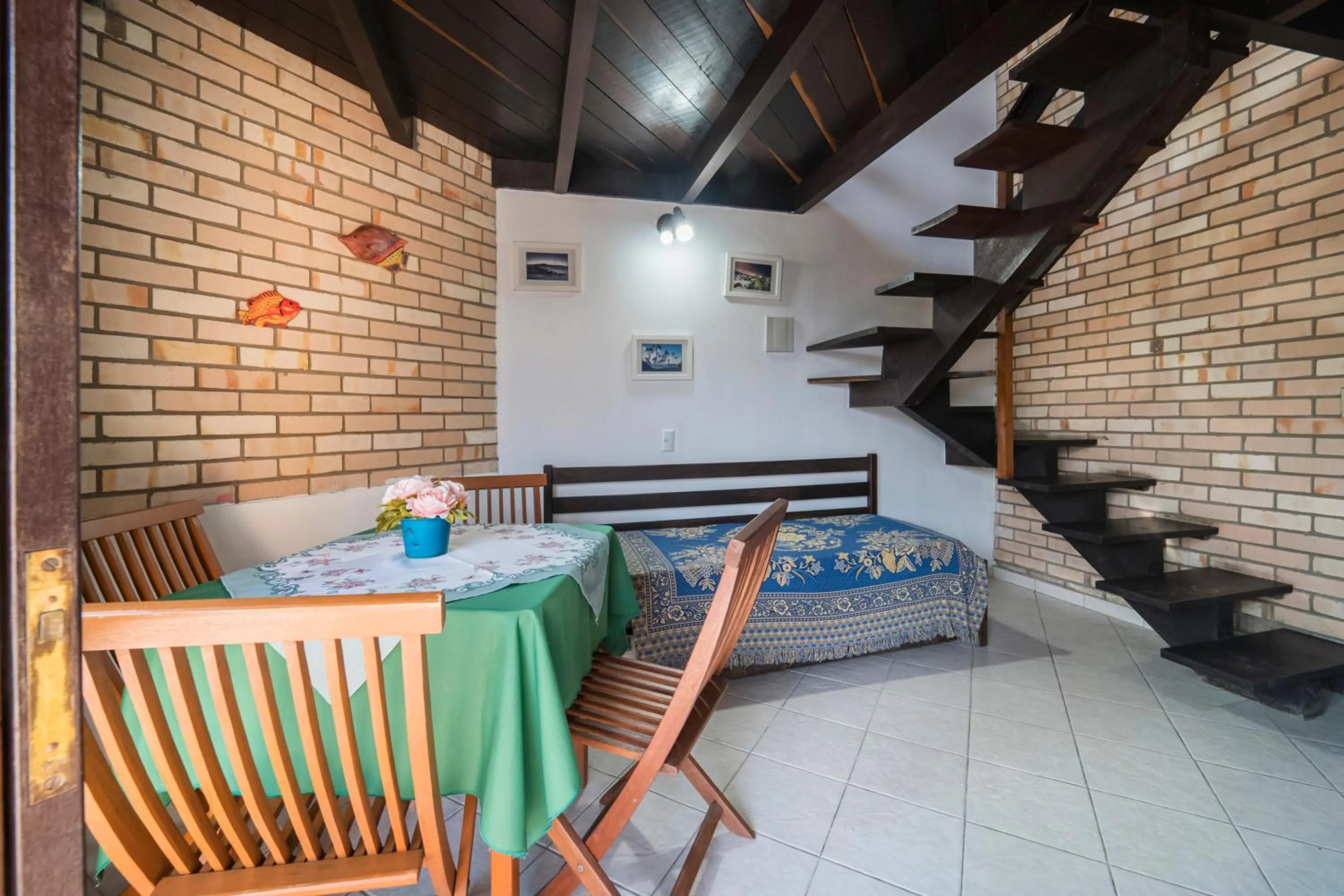 Seating area in Pousada Albacora