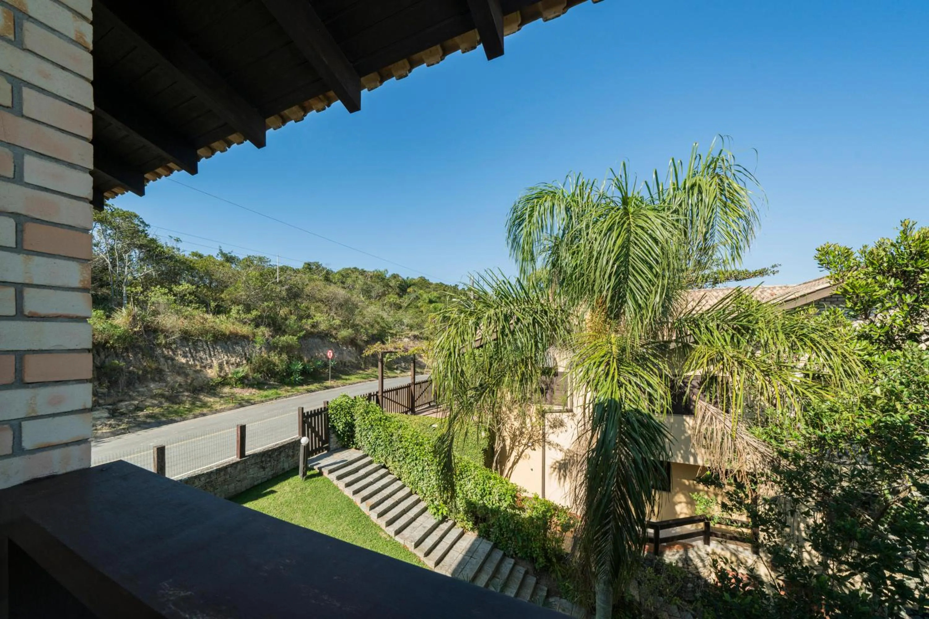 Balcony/Terrace in Pousada Albacora