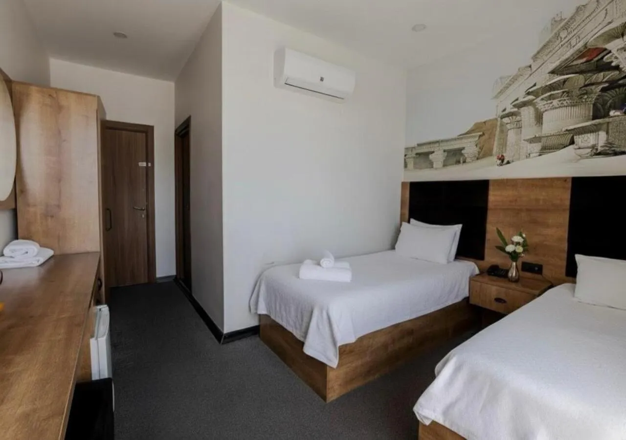 Bed in Acar Airport Hotel