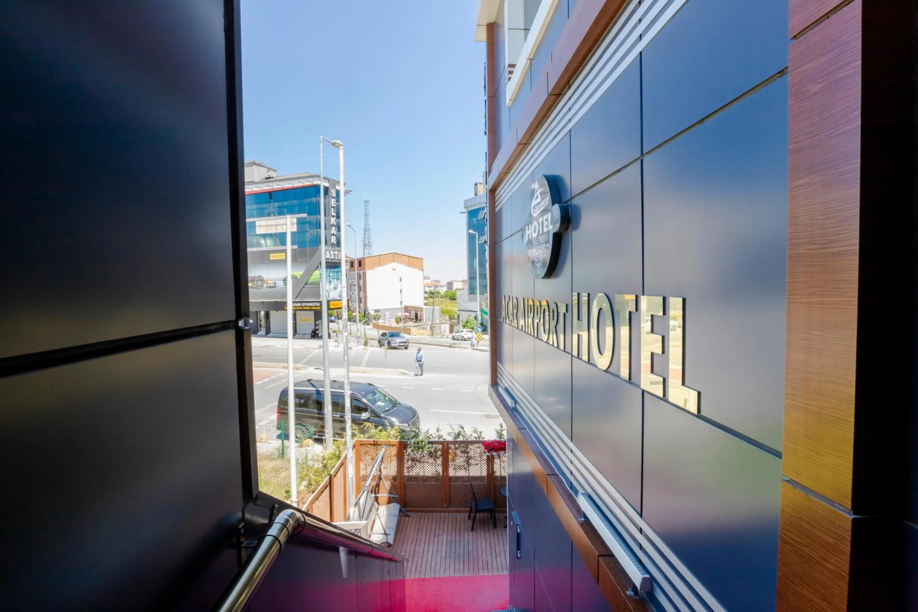 Balcony/Terrace in Acar Airport Hotel