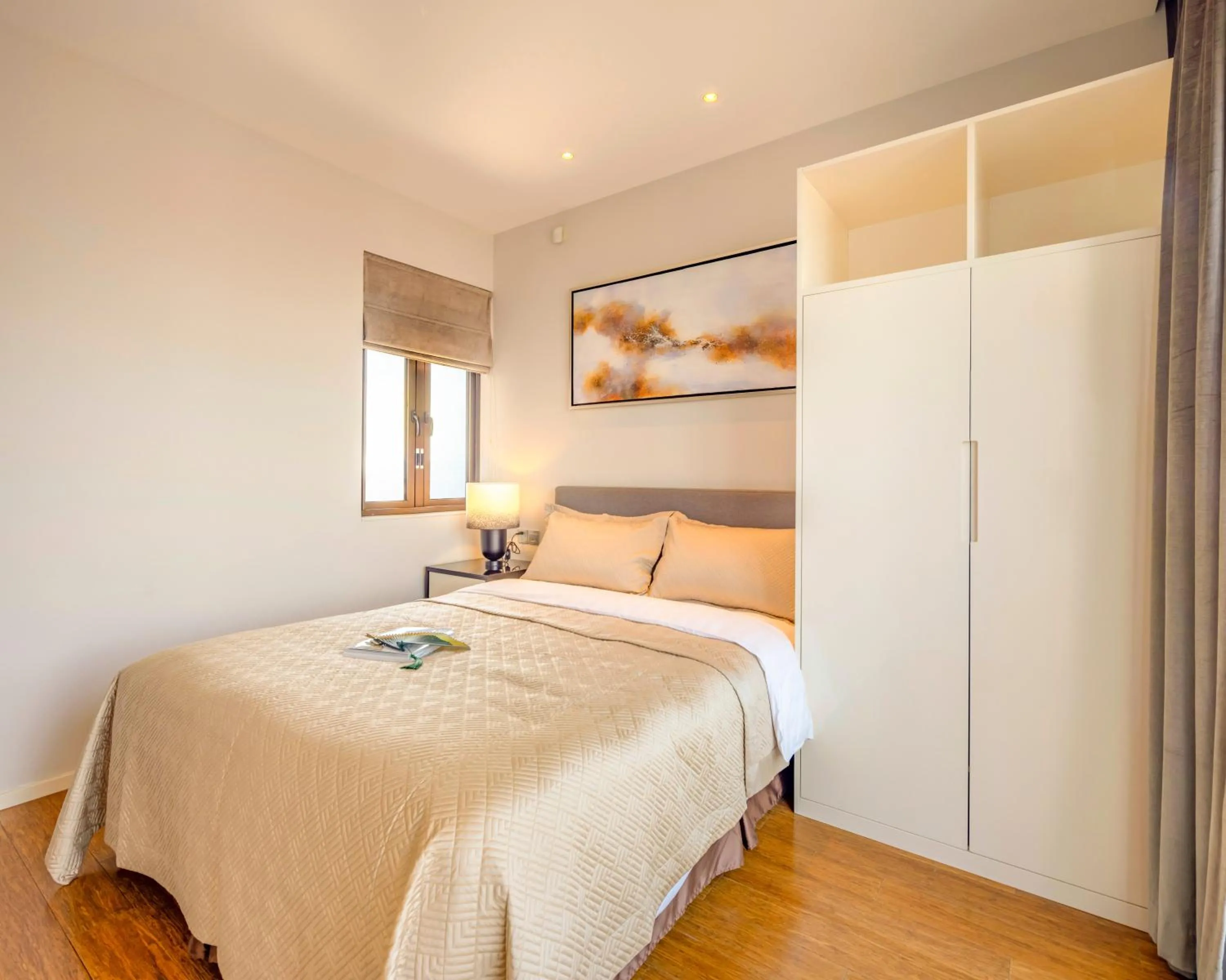 Bed in Green Court Premier Jinqiao Shanghai