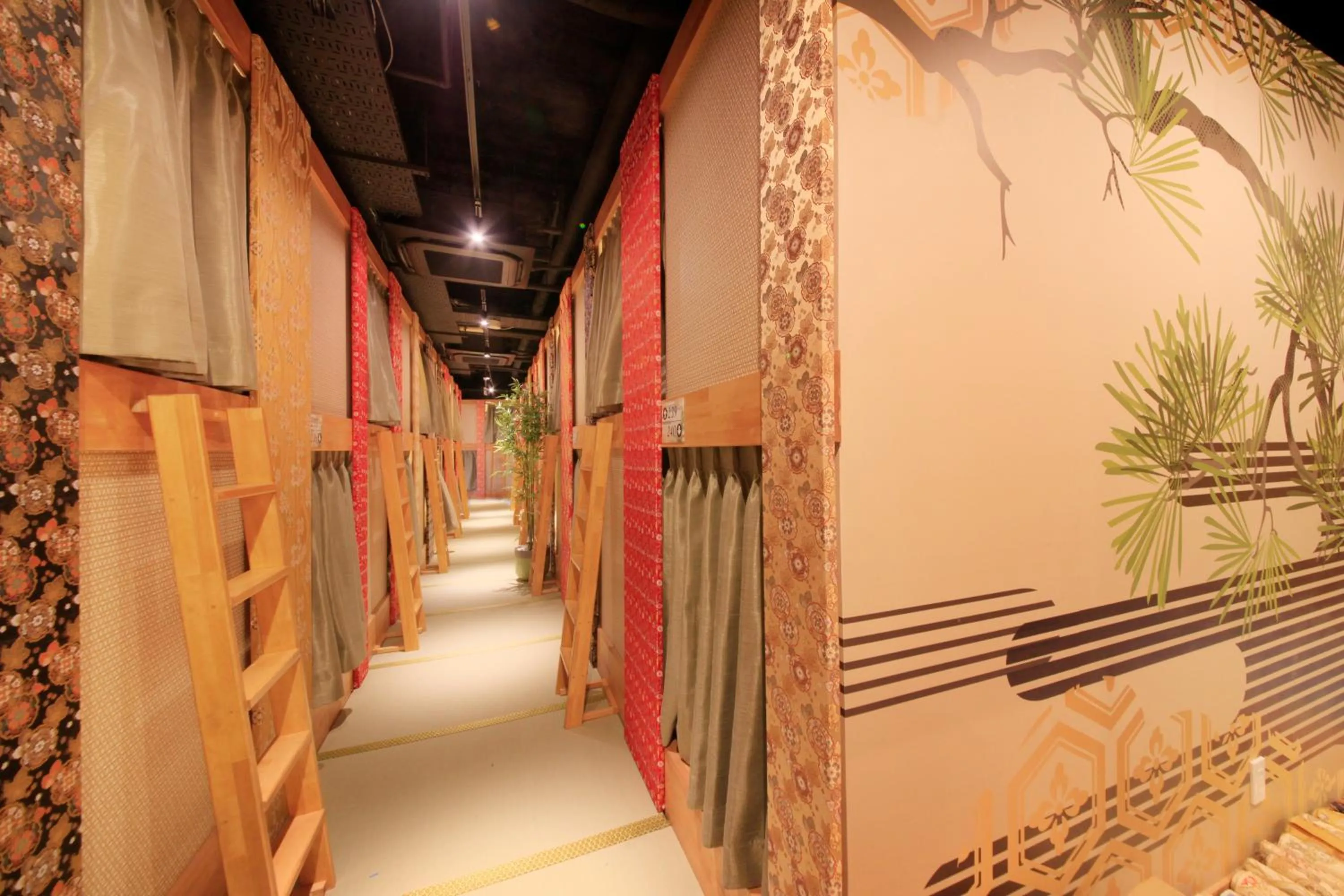 bunk bed in Ueno Station Hostel Oriental 1 Male Only