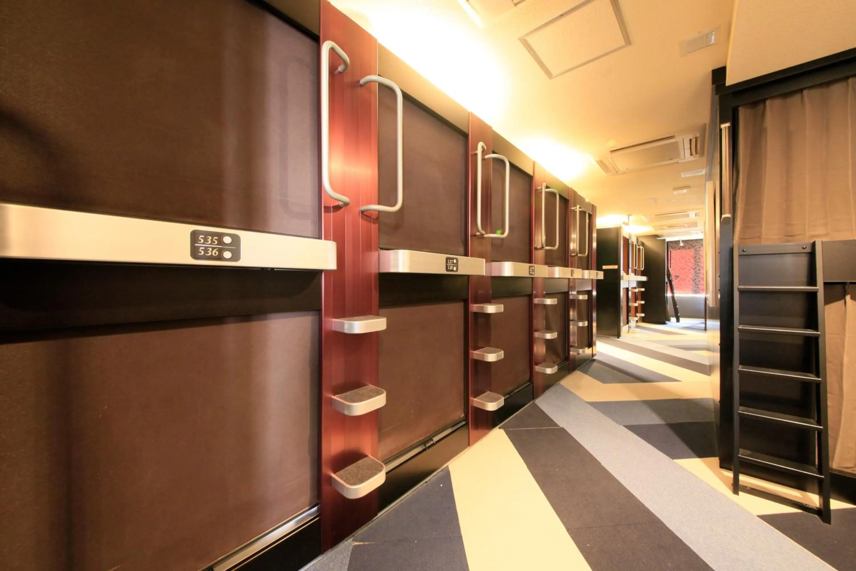 bunk bed in Ueno Station Hostel Oriental 1 Male Only