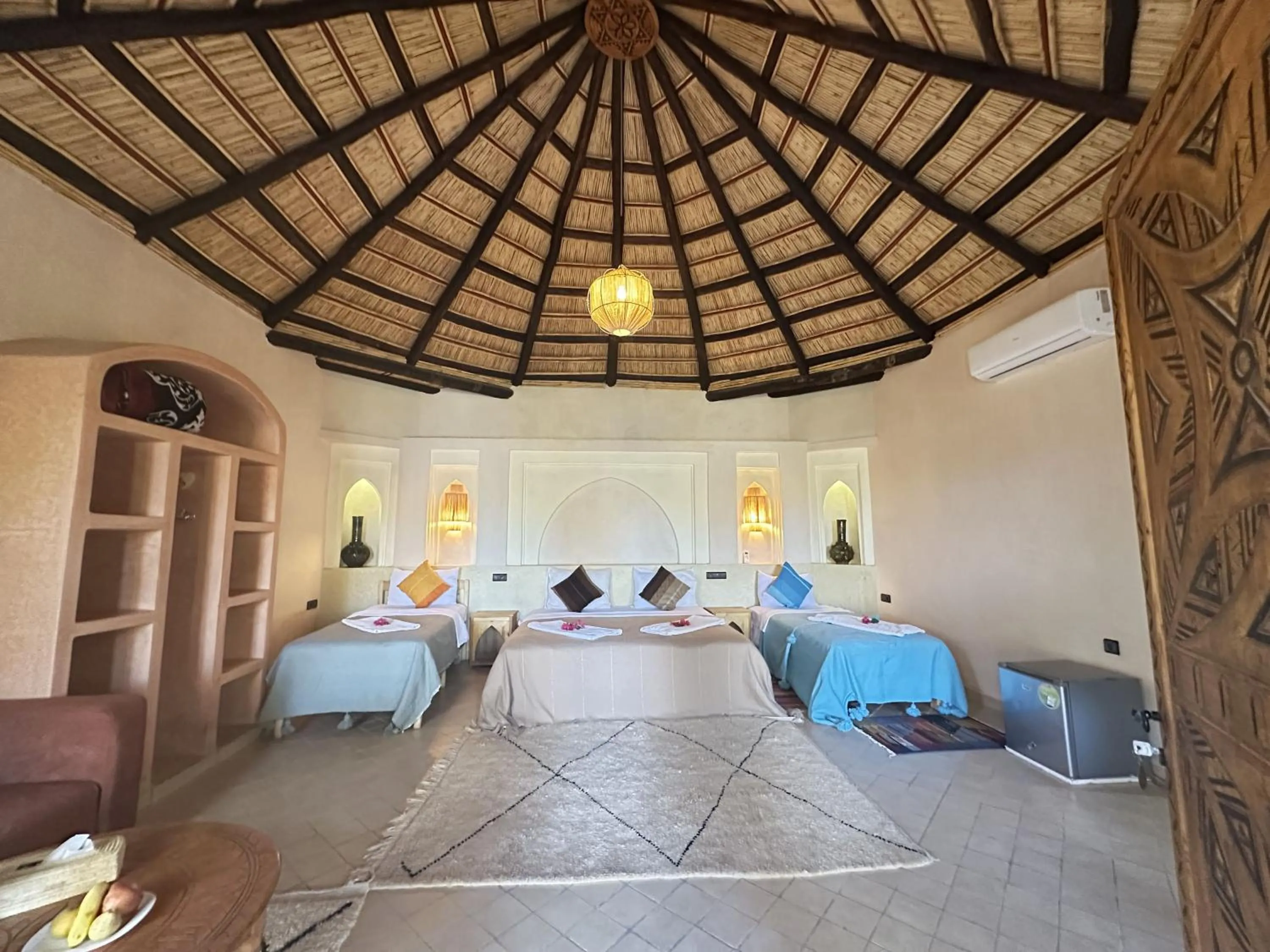 Bed in Oasis Tilogui-Luxury Hotel Restaurant and Desert Excursions In Zagora