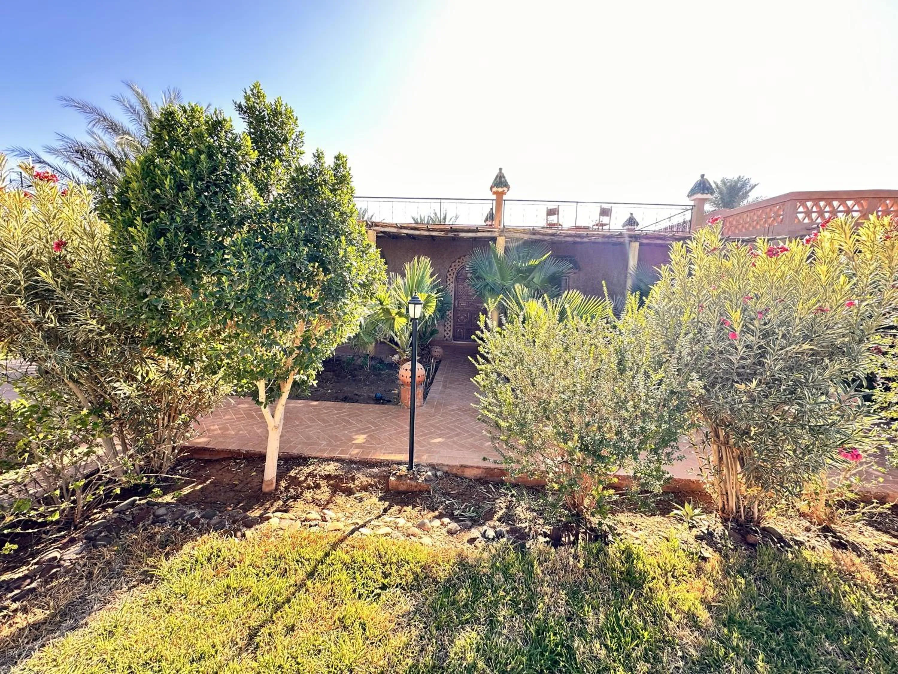 Property building in Oasis Tilogui-Luxury Hotel Restaurant and Desert Excursions In Zagora