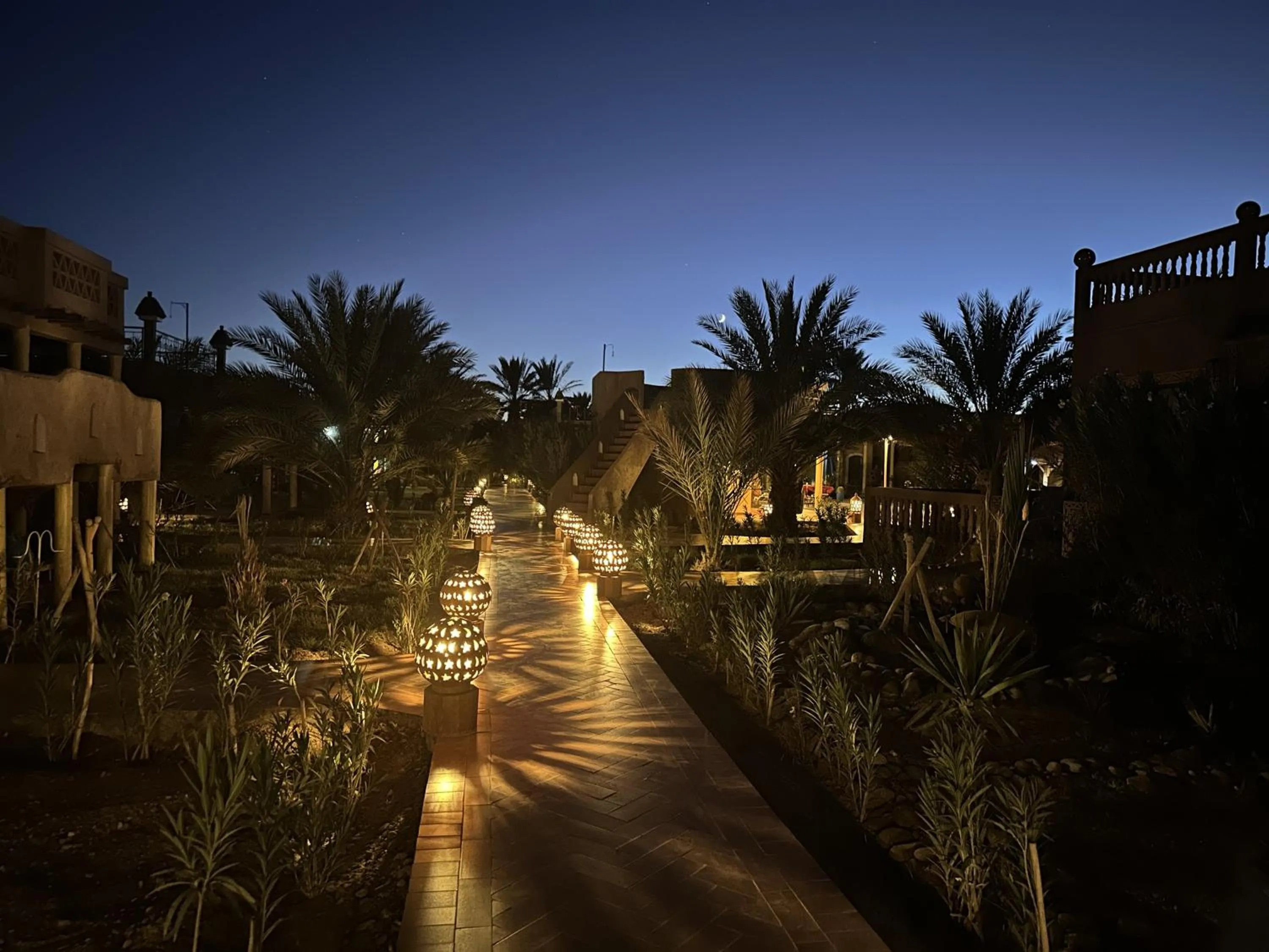 Night in Oasis Tilogui-Luxury Hotel Restaurant and Desert Excursions In Zagora