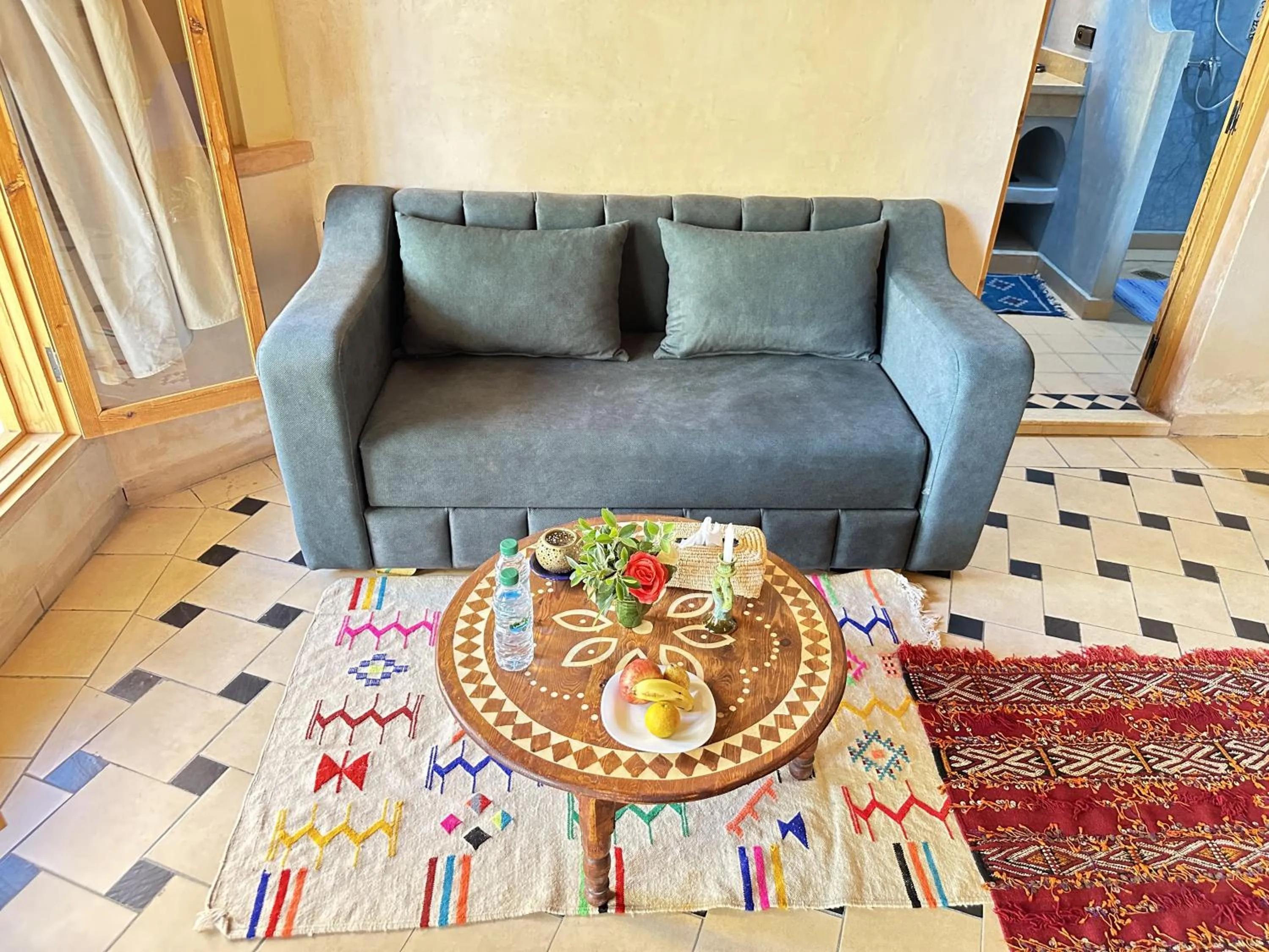 Living room in Oasis Tilogui-Luxury Hotel Restaurant and Desert Excursions In Zagora