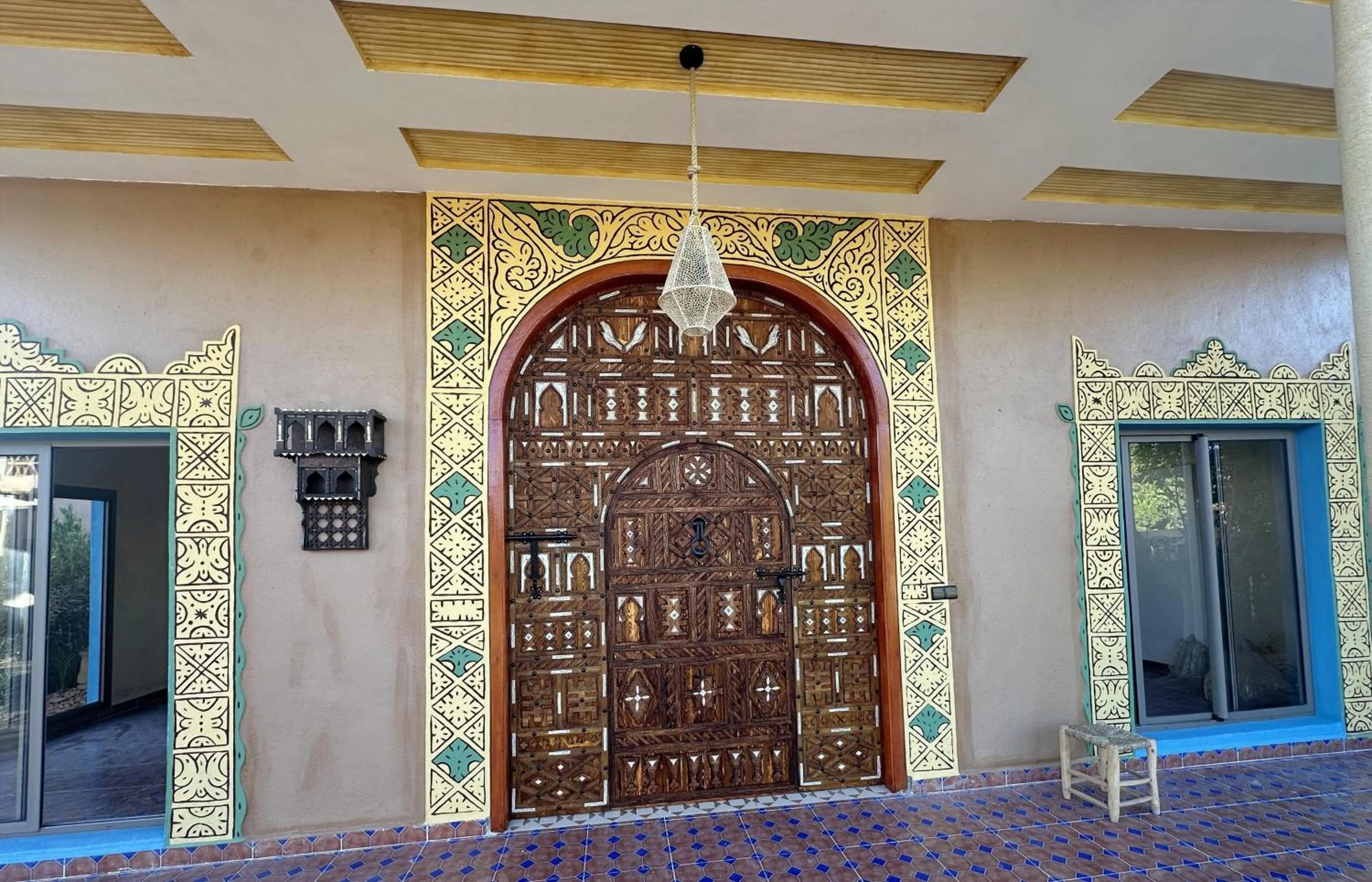 Facade/entrance in Oasis Tilogui-Luxury Hotel Restaurant and Desert Excursions In Zagora