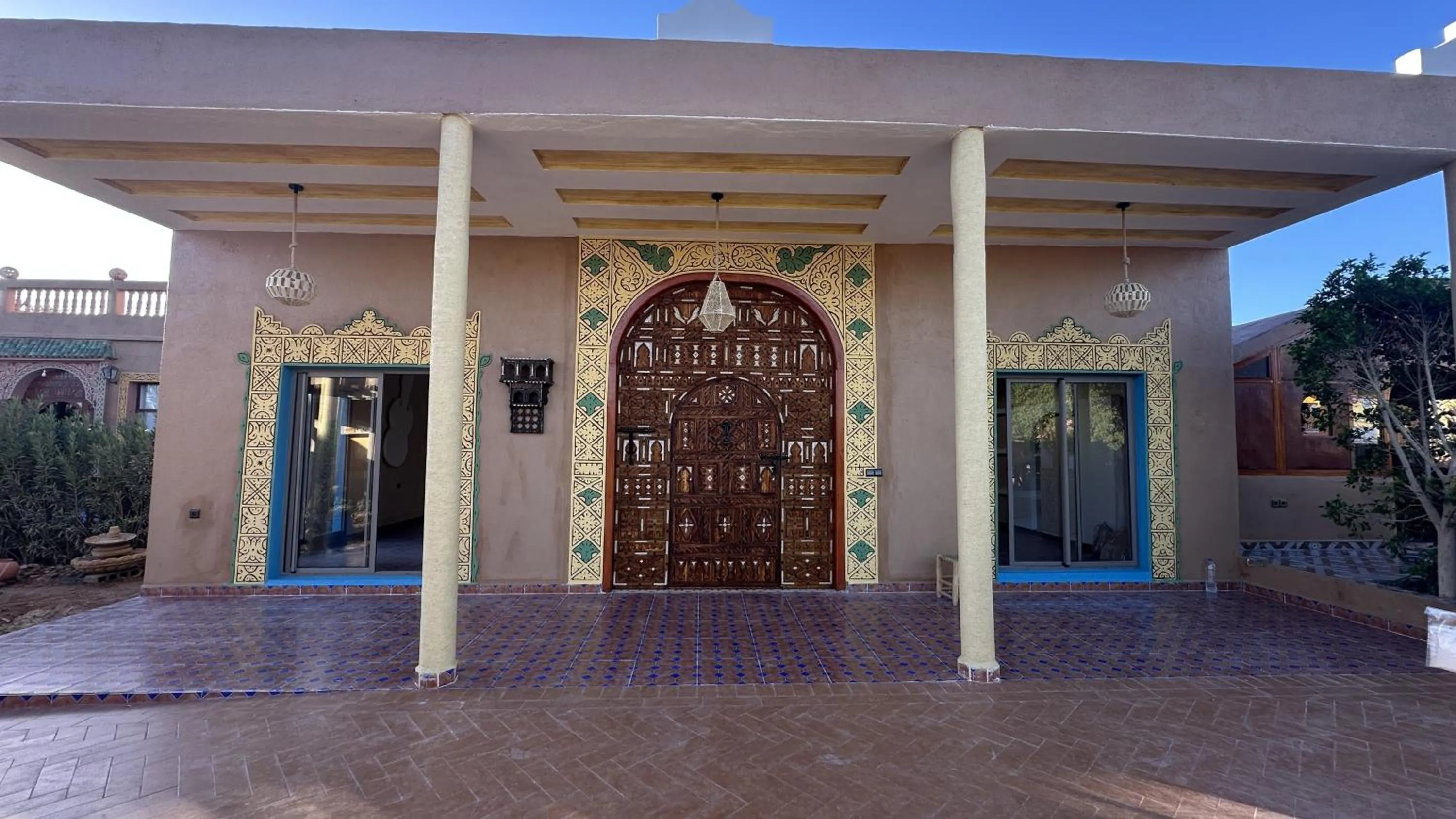 Property building in Oasis Tilogui-Luxury Hotel Restaurant and Desert Excursions In Zagora