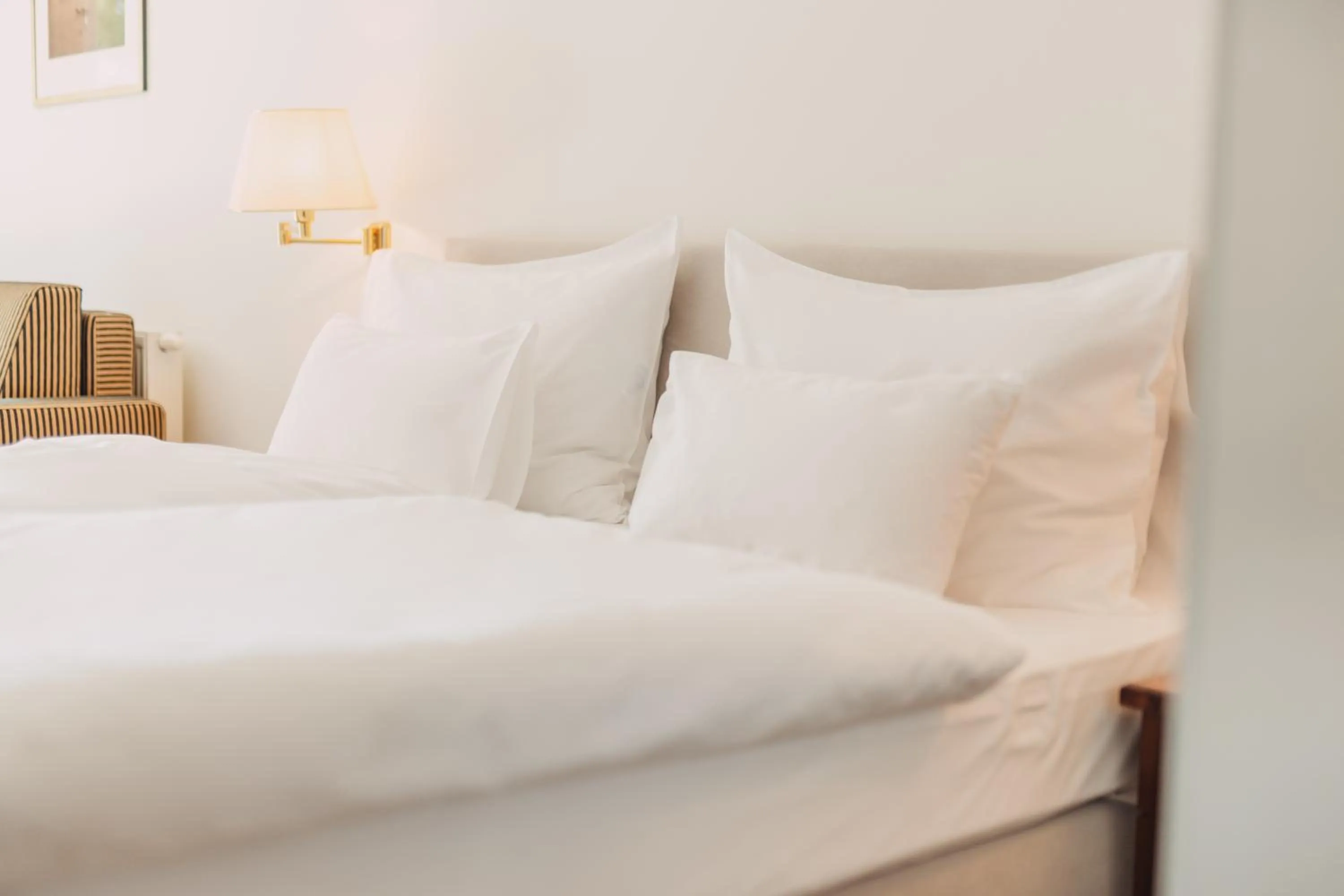 Photo of the whole room, Bed in Seehotel Dr. Jilly