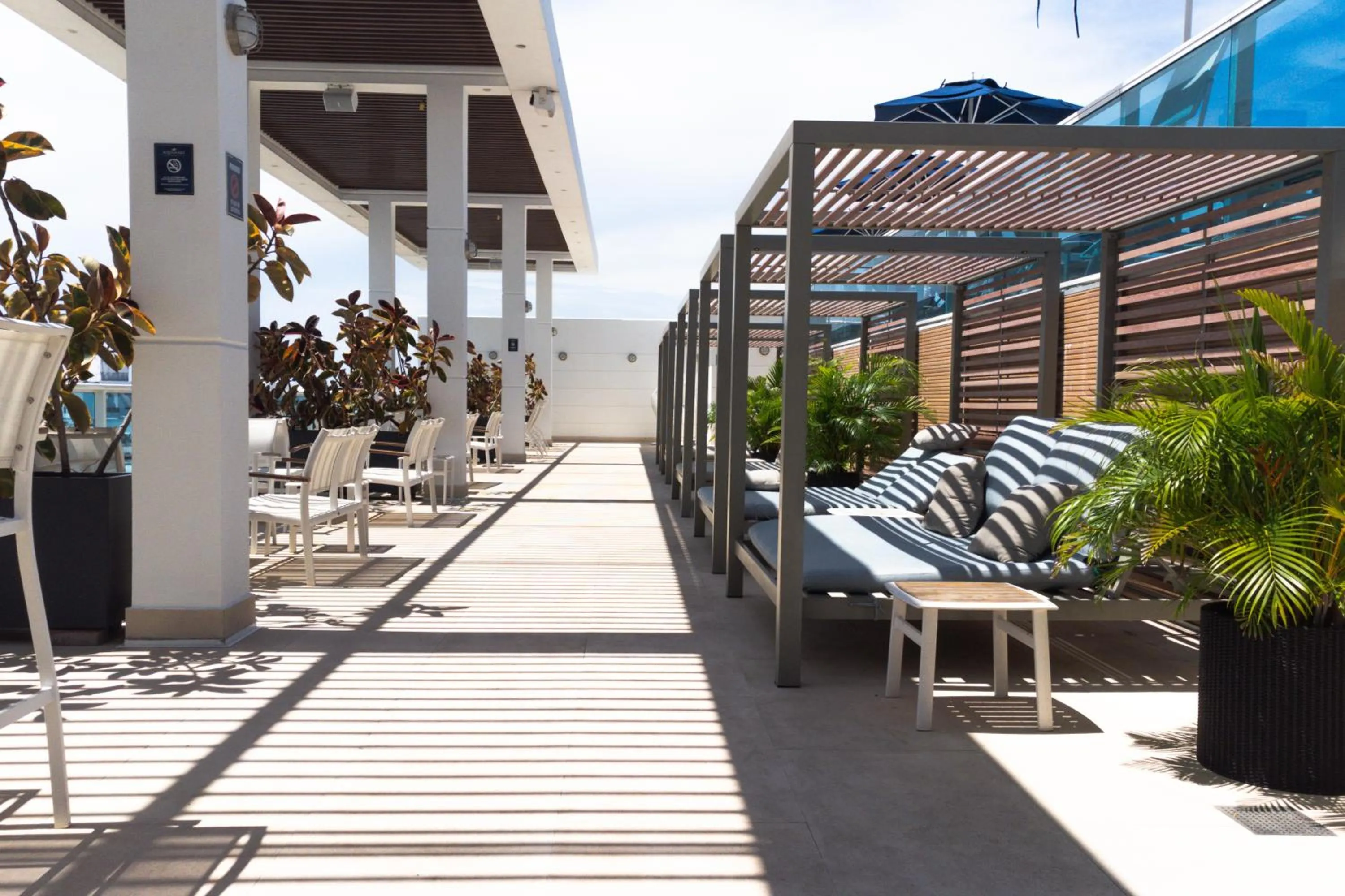 Balcony/Terrace in Aquamare Hotel