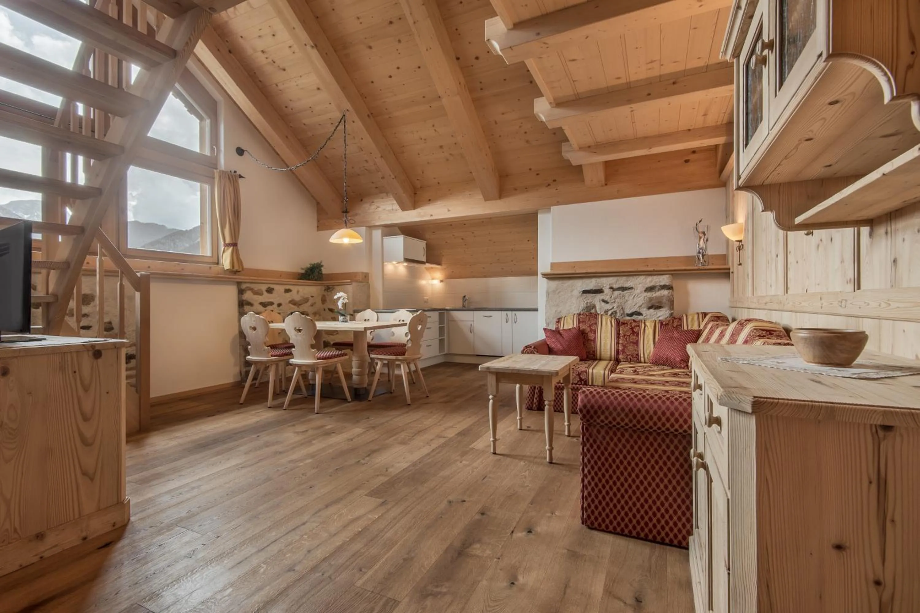 Living room in B&B Ciastel