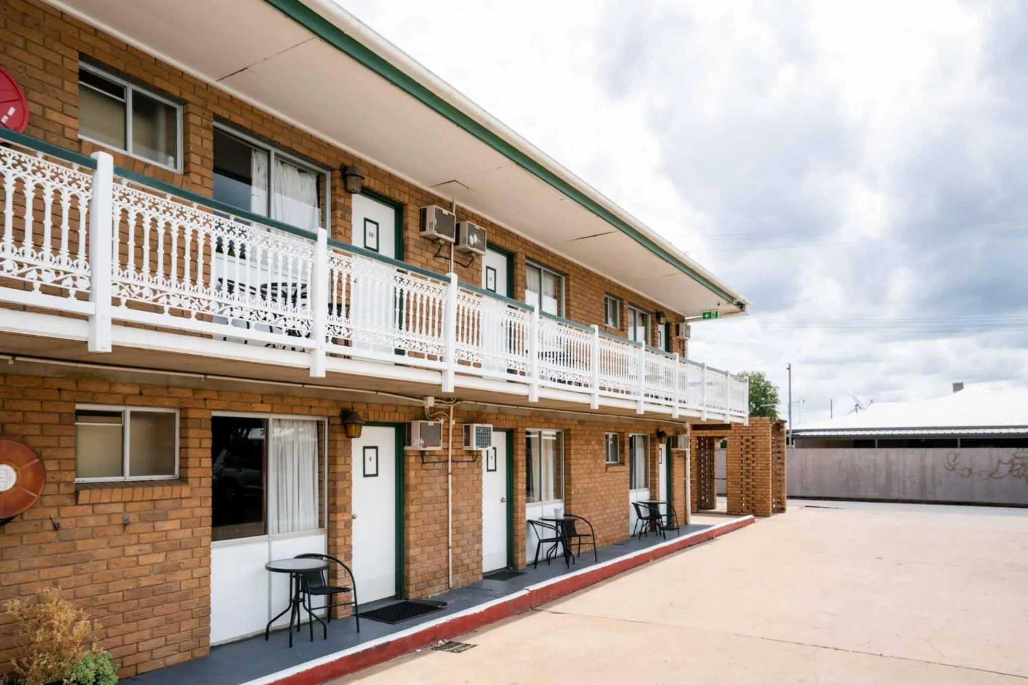 Property building in Grand Hotel Motel