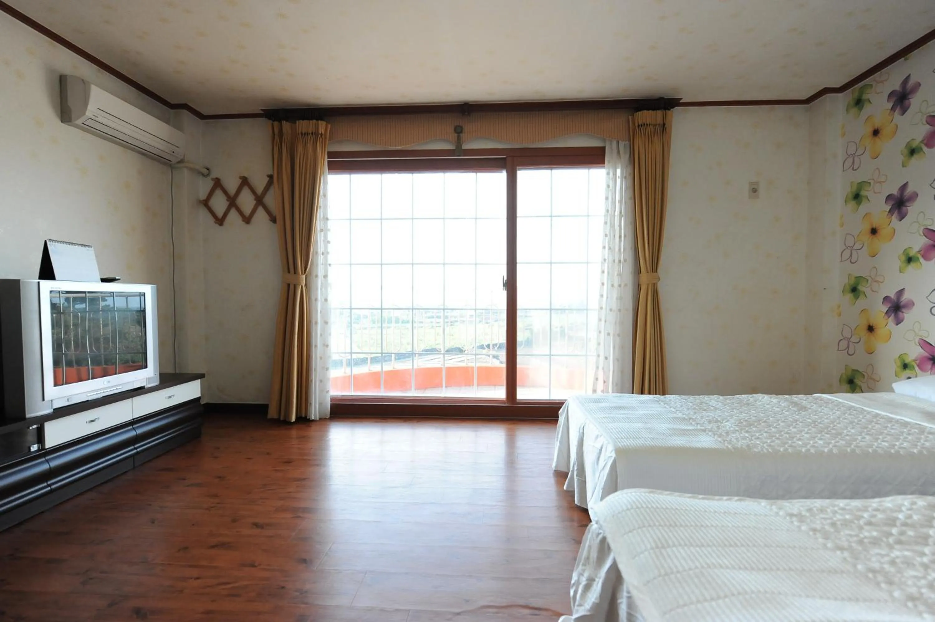 Bedroom, Bed in Jeju Feel House