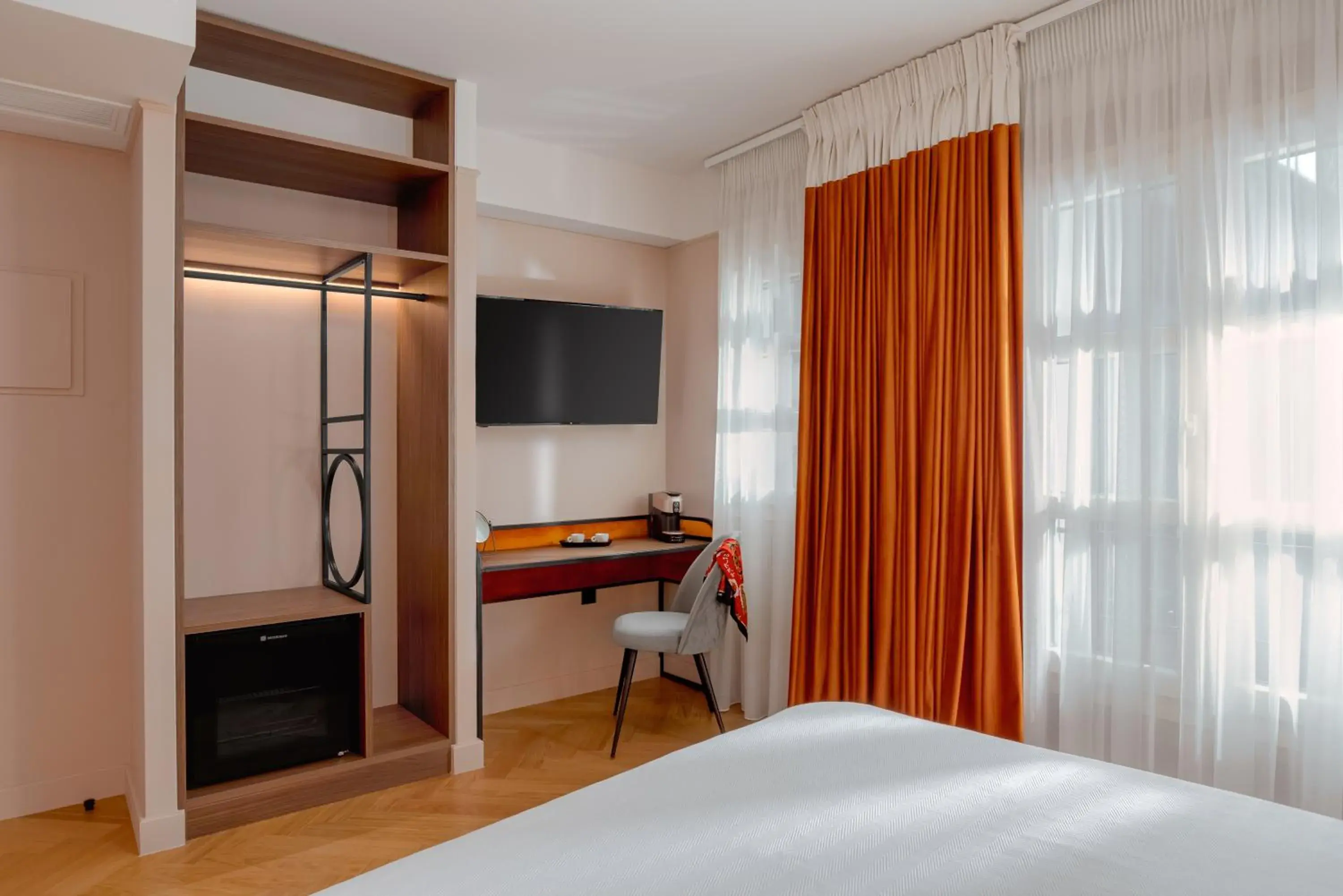 Coffee/tea facilities, Bed in NAIADES the residence ioannina castle Coffee/tea facilities, Bed in NAIADES the residence ioannina castle