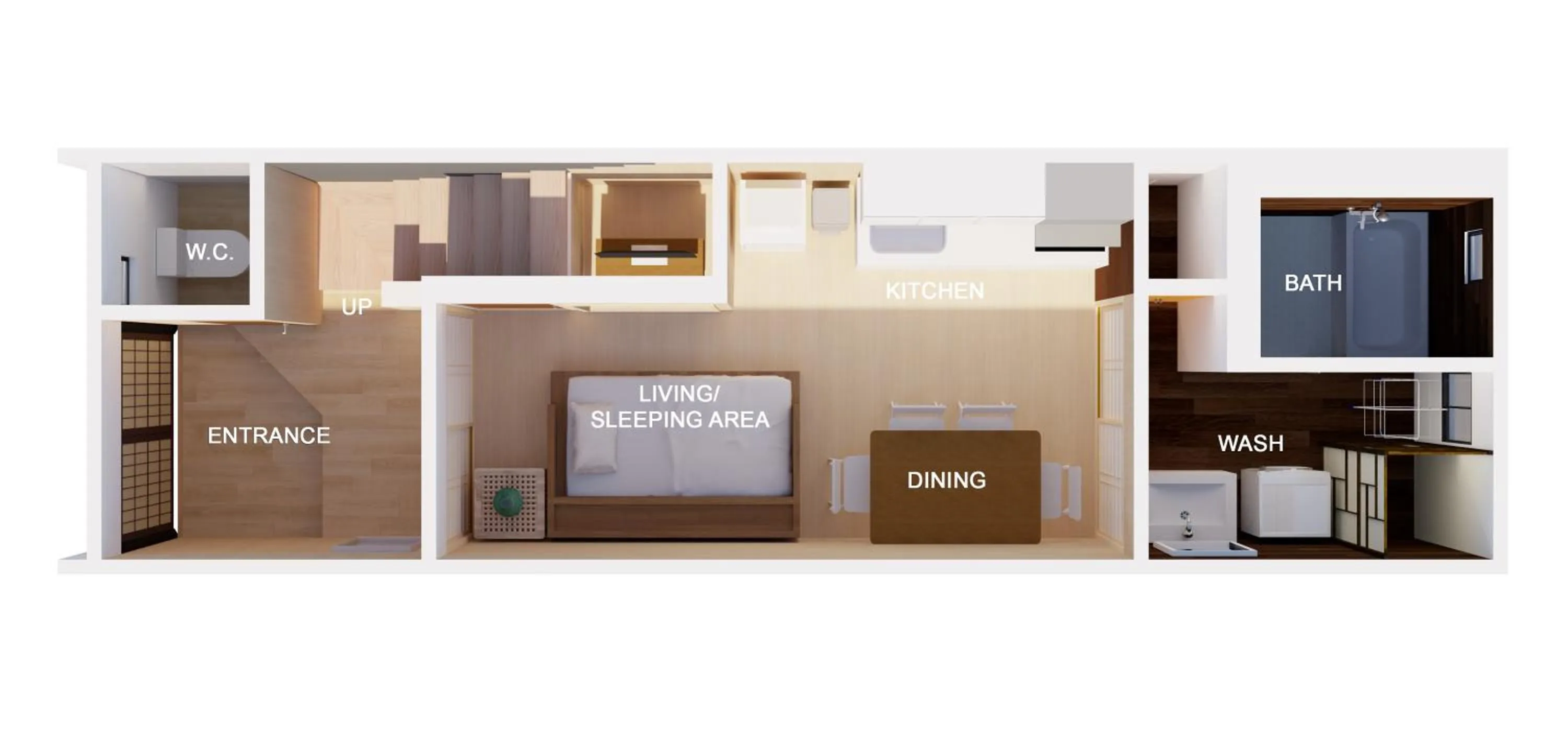 Floor plan in Shiki Homes IKKO 9