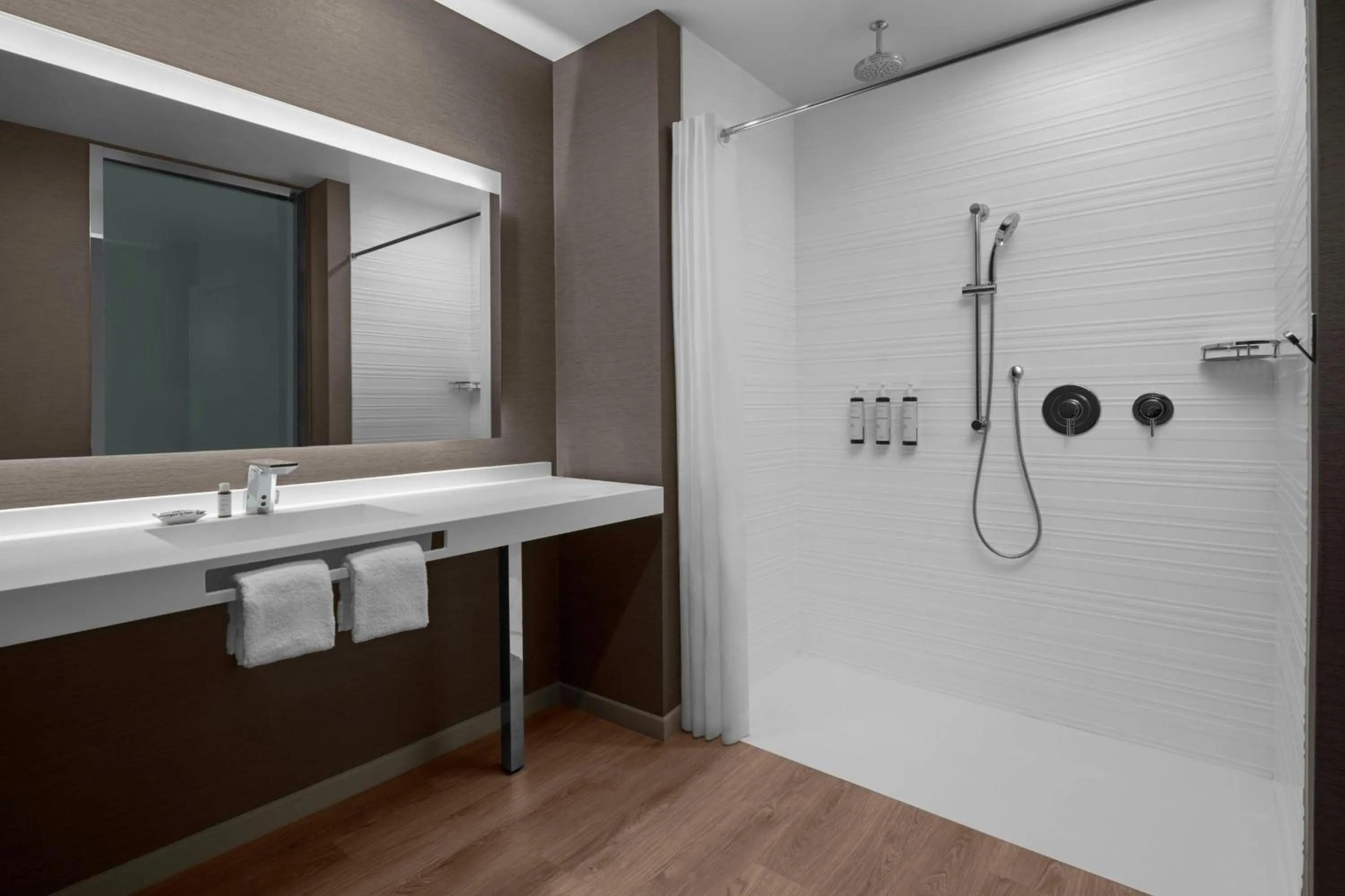 Bathroom in AC Hotel by Marriott Bozeman Downtown