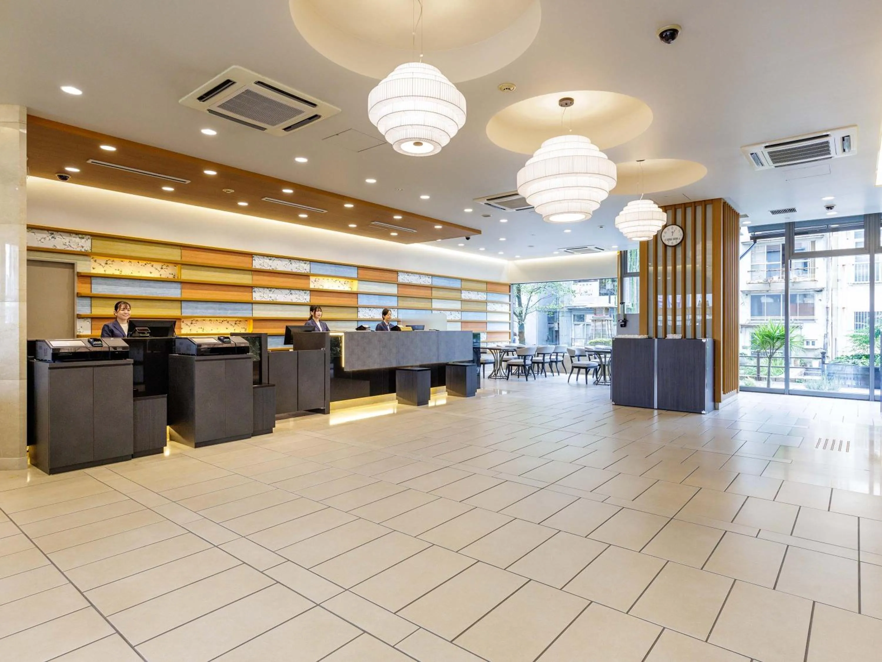 Lobby or reception in Nishitetsu Inn Kochi Harimayabashi