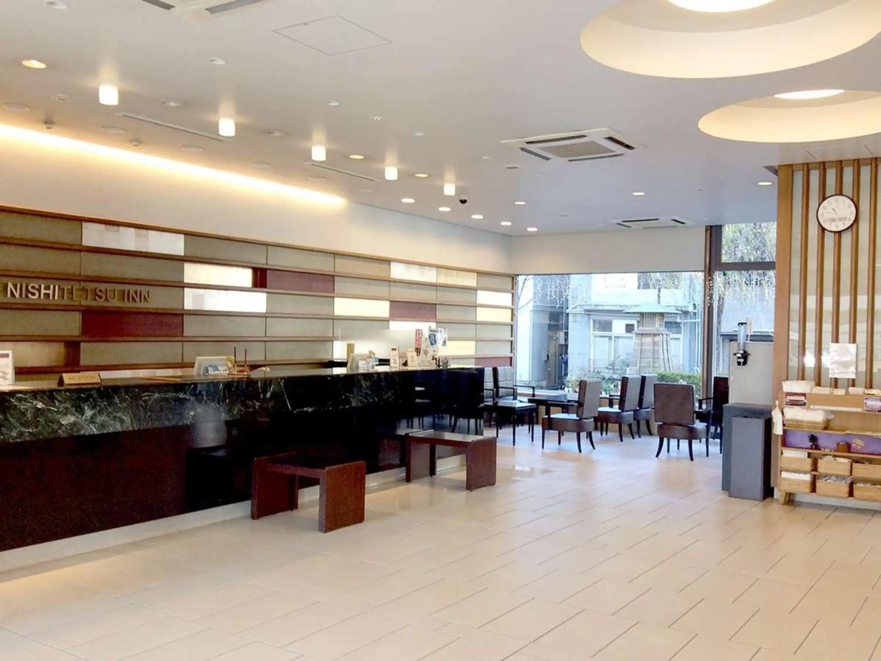 Lobby or reception in Nishitetsu Inn Kochi Harimayabashi Lobby or reception in Nishitetsu Inn Kochi Harimayabashi