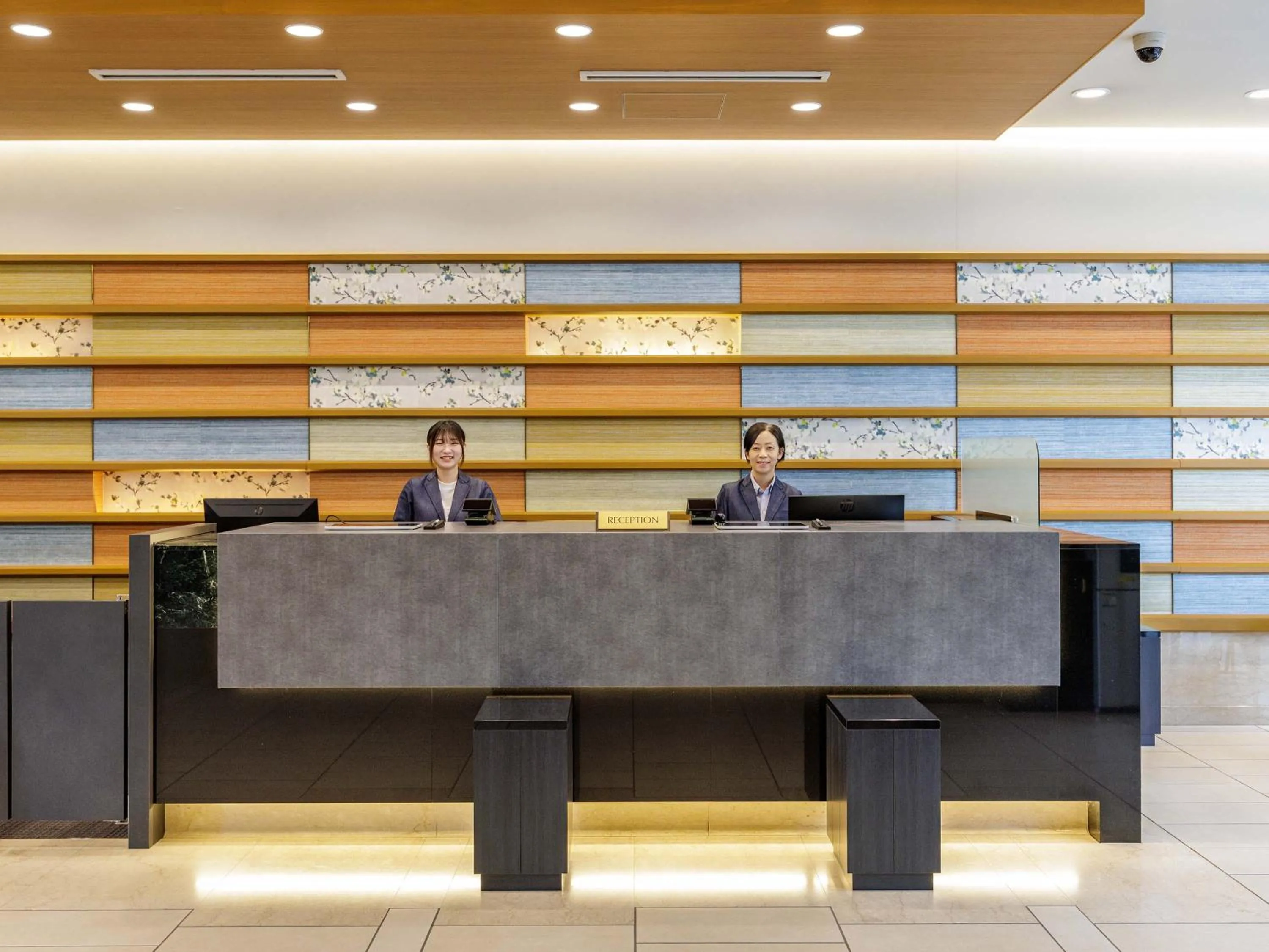 Lobby or reception in Nishitetsu Inn Kochi Harimayabashi