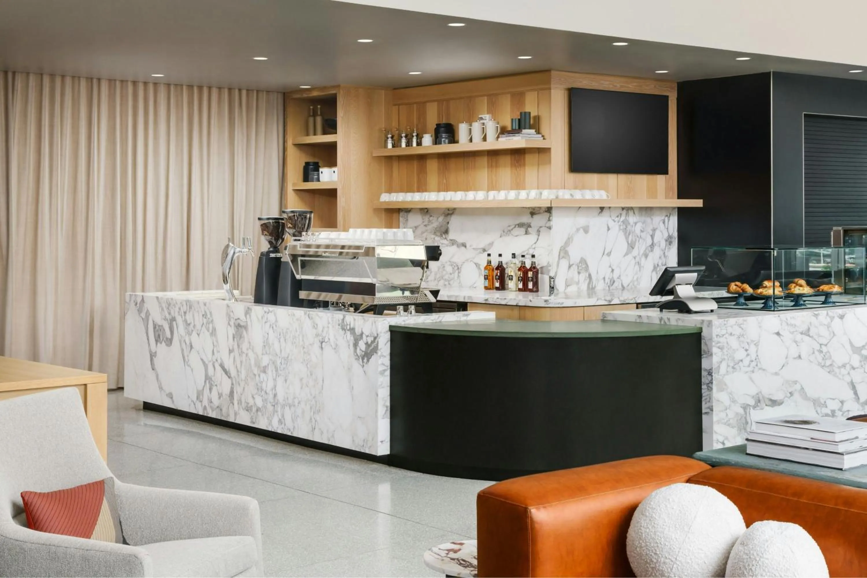 Lounge or bar in AC Hotel by Marriott Bethesda Downtown