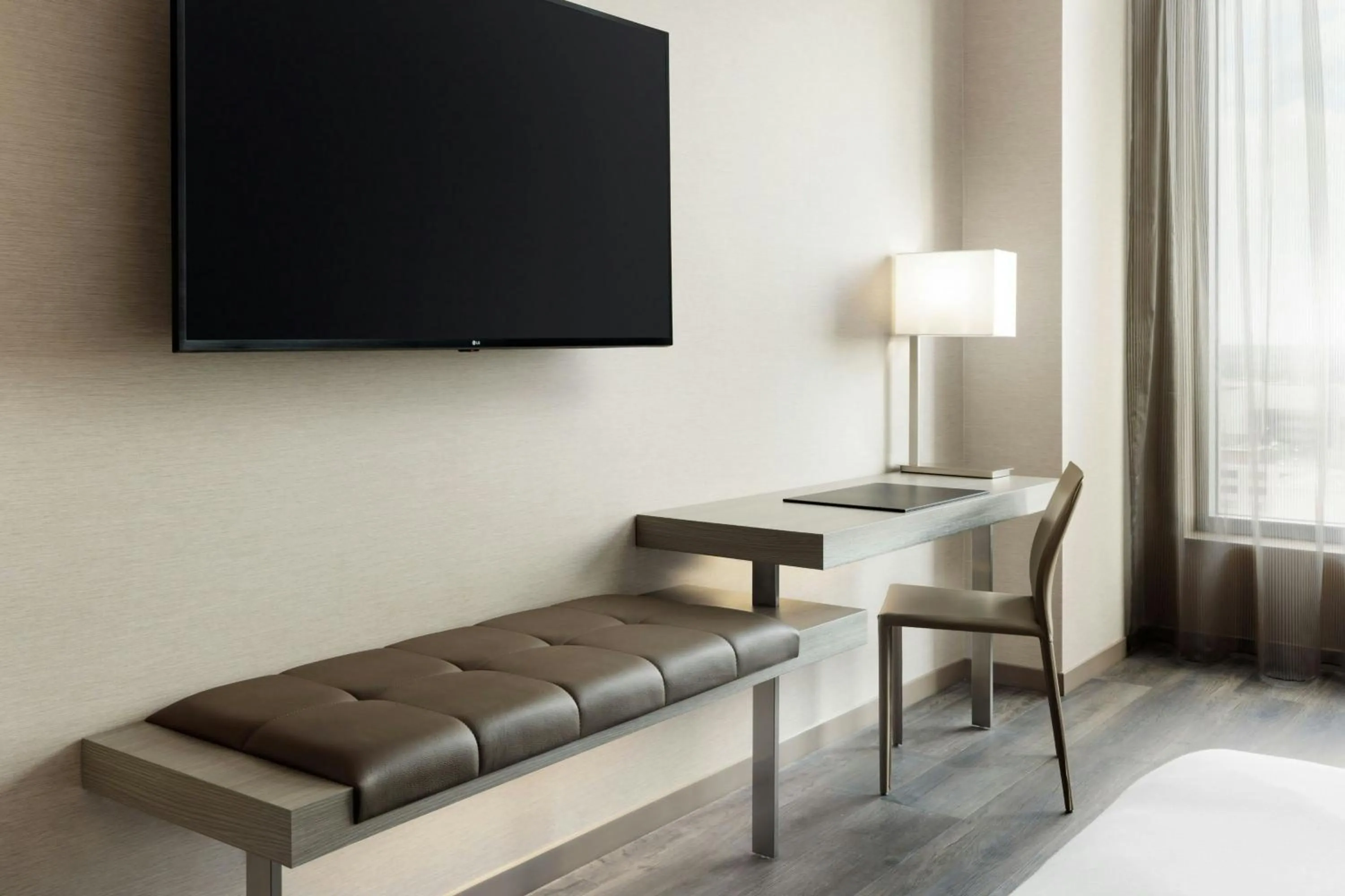 Photo of the whole room, Bed in AC Hotel by Marriott Bethesda Downtown