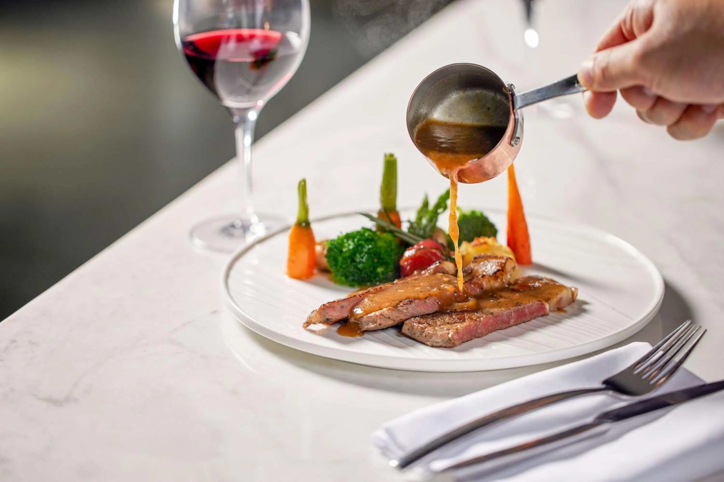 Restaurant/places to eat in Courtyard by Marriott Wenzhou Yueqing