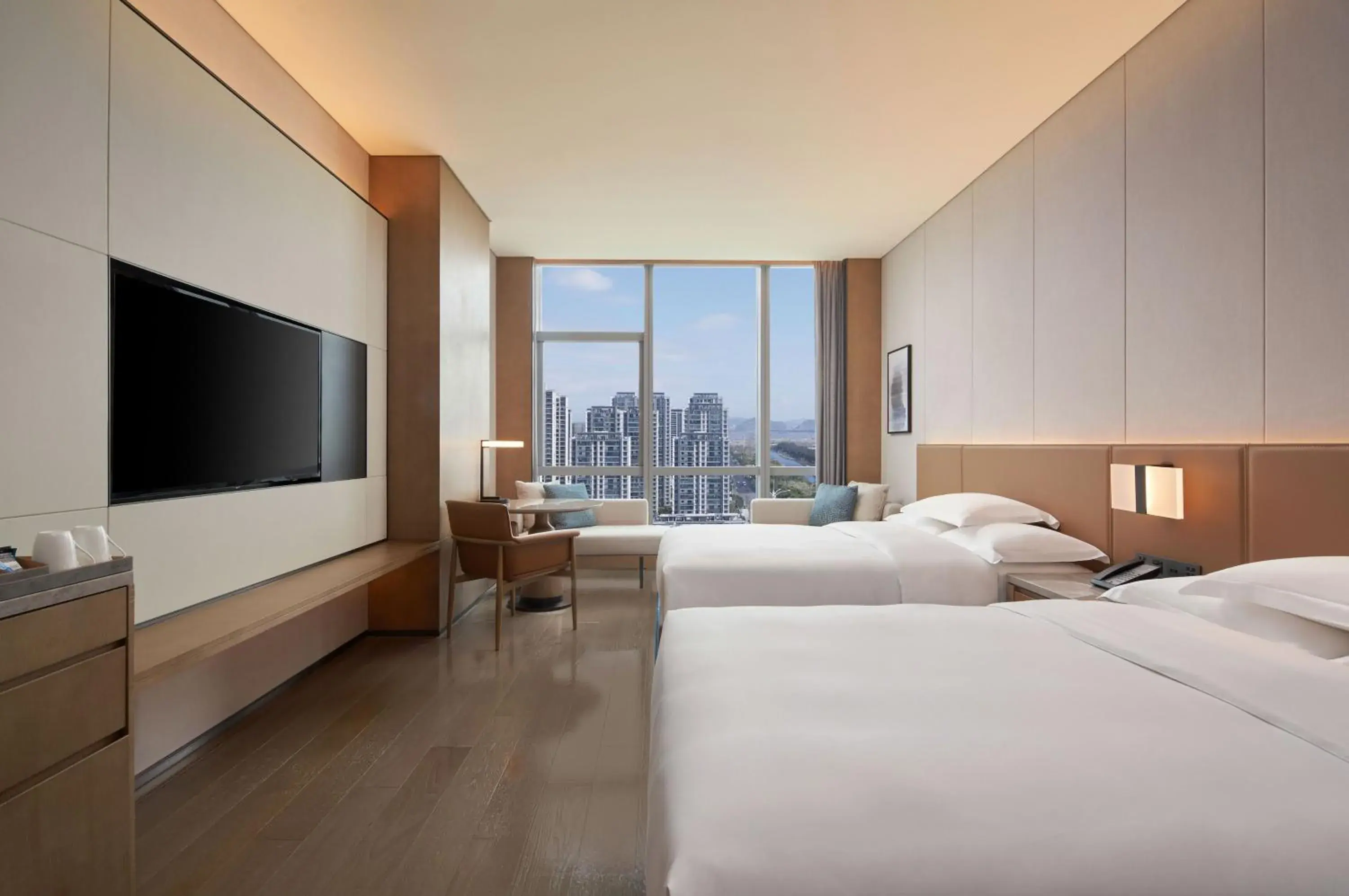 Executive Double-Double Room in Courtyard by Marriott Wenzhou Yueqing Executive Double-Double Room in Courtyard by Marriott Wenzhou Yueqing