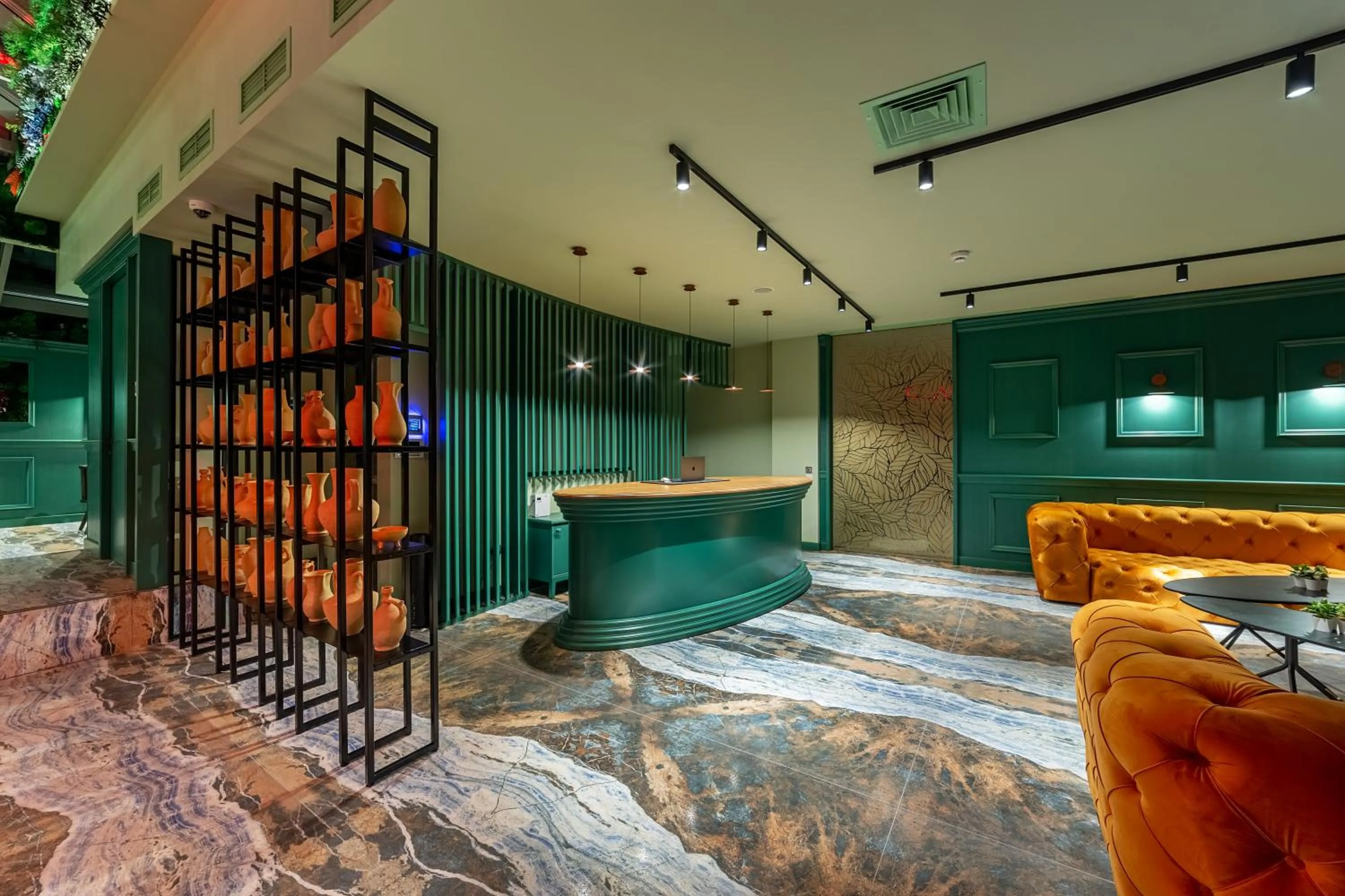 Lobby or reception in Tomis Garden Bucuresti